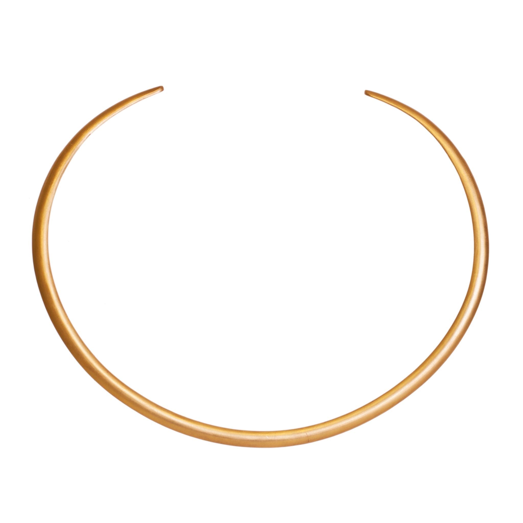 Gold Collar Necklace by Christina Greene at Shirley Shoppe
