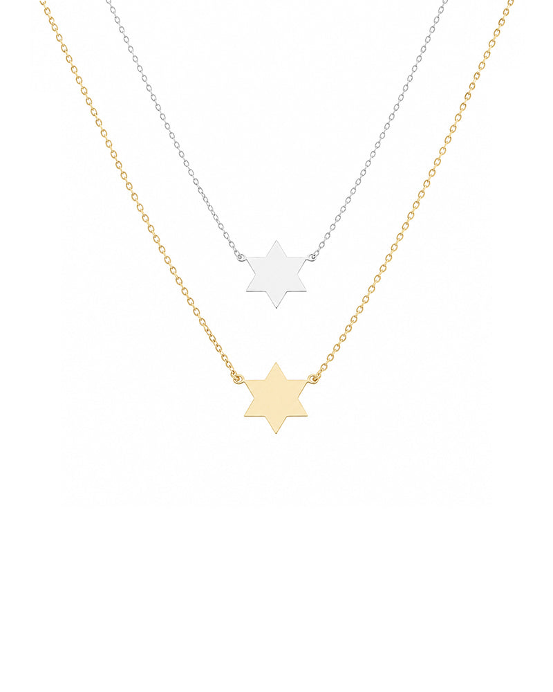 Golda Star of David Necklace