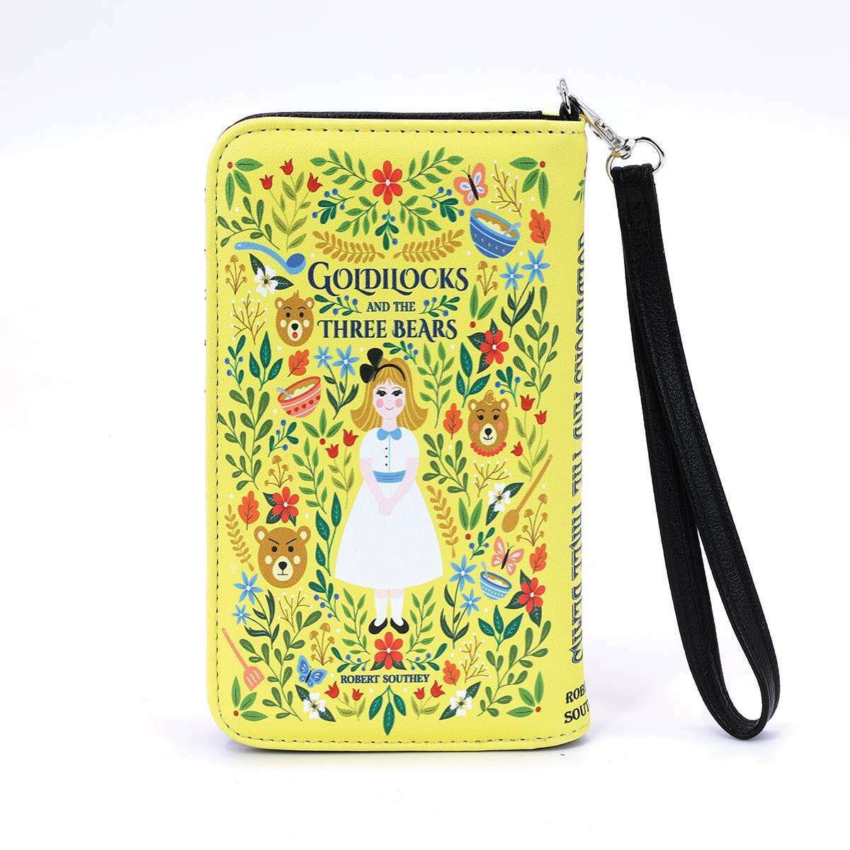 Goldilock and the Three Bears Book Wallet in vinyl