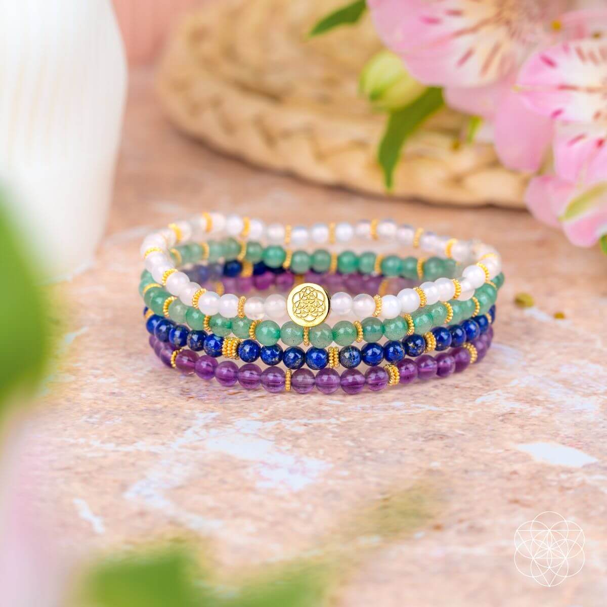 Good Karma Bracelet Set of Luck & Success Pack of 4 by Conscious Items at Shirley Shoppe