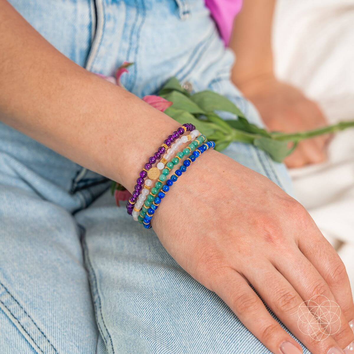Good Karma Bracelet Set of Luck & Success Pack of 4 by Conscious Items at Shirley Shoppe