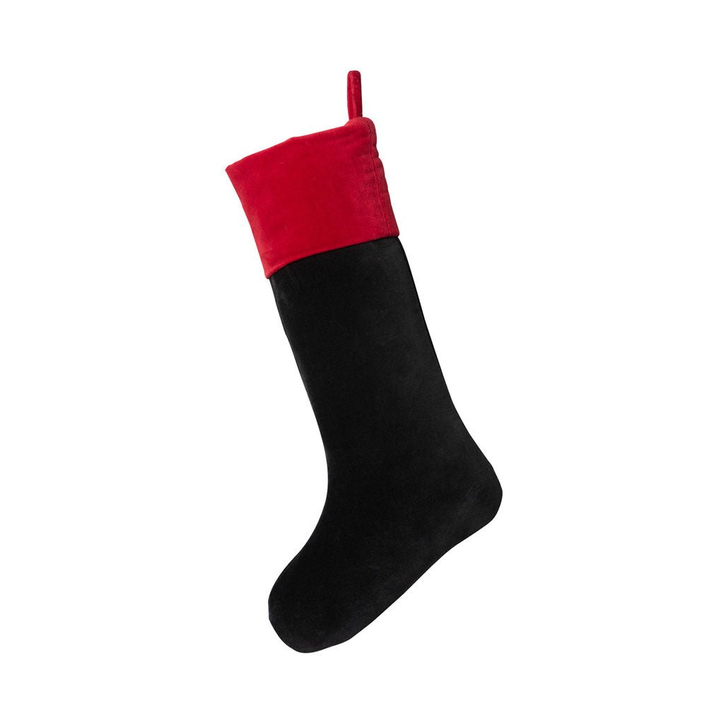 Gorgeous Embroidered Poinsettia Stocking by Quirks! at Shirley Shoppe