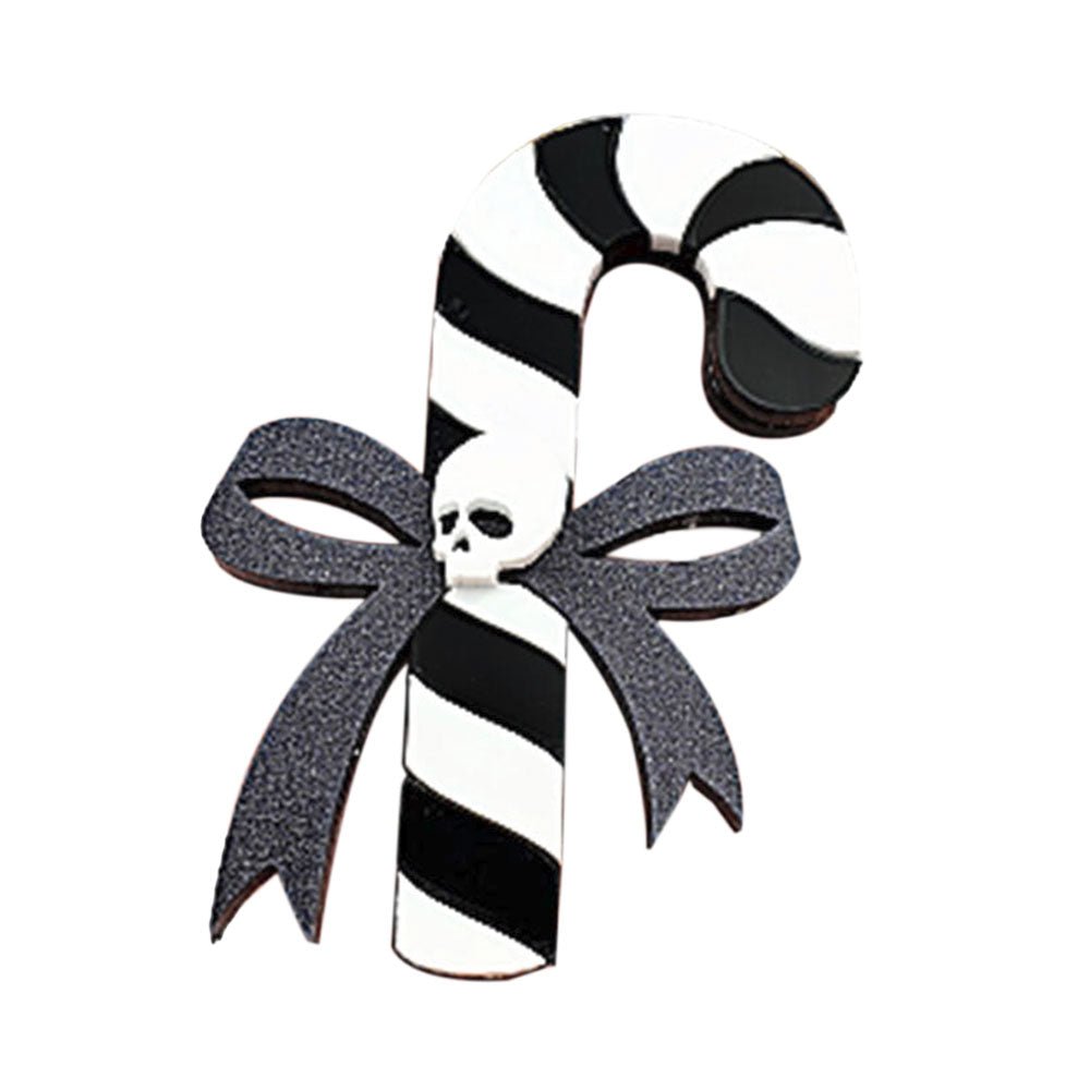 Gothic Candy Cane Brooch by Cherryloco by Quirks! at Shirley Shoppe