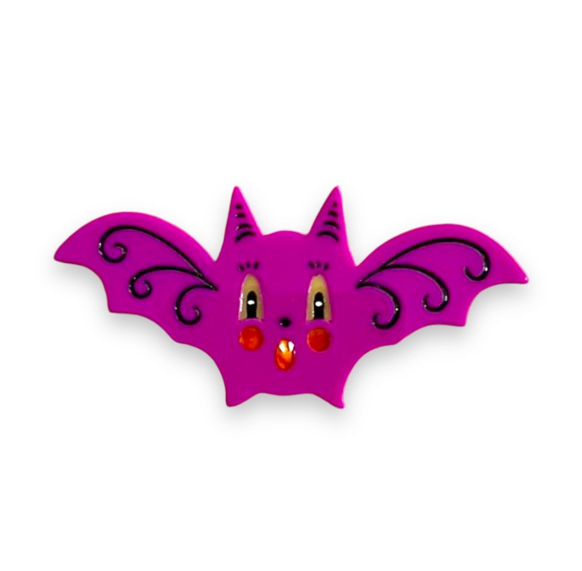 Gothic Glam Bat Scatter Pin by Johanna Parker x Lipstick & Chrome - PLUM by Quirks! at Shirley Shoppe
