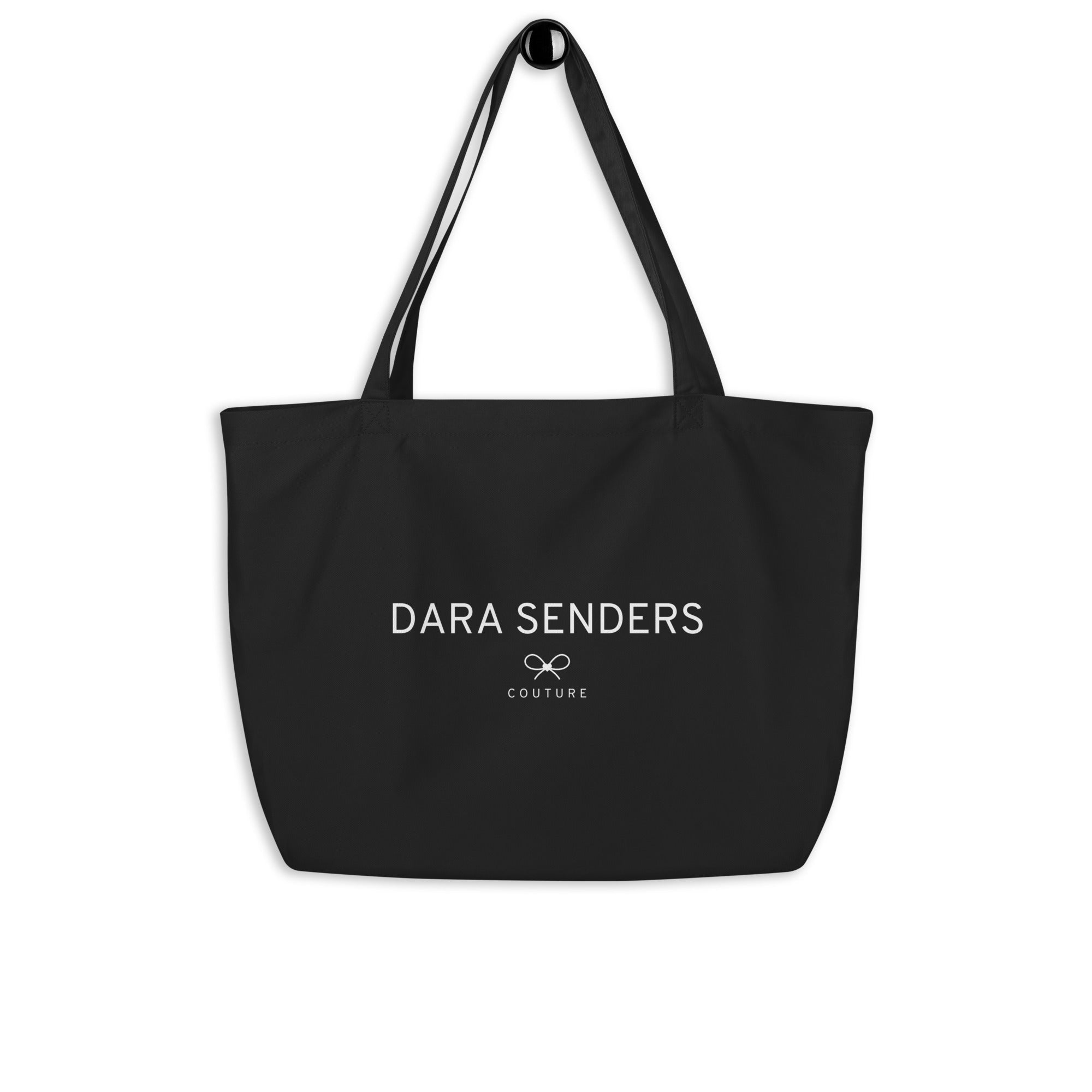 GOURMET LOVE (Champagne, Baguette, Fromage, Croissant) LARGE ORGANIC TOTE BAG by DARA SENDERS at Shirley Shoppe