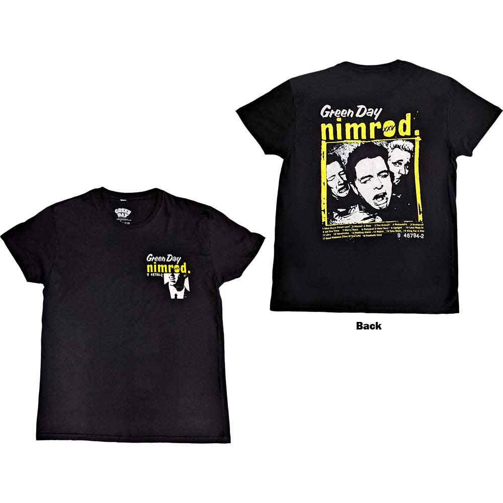 Green Day Nimrod Breast Print [T-Shirt]