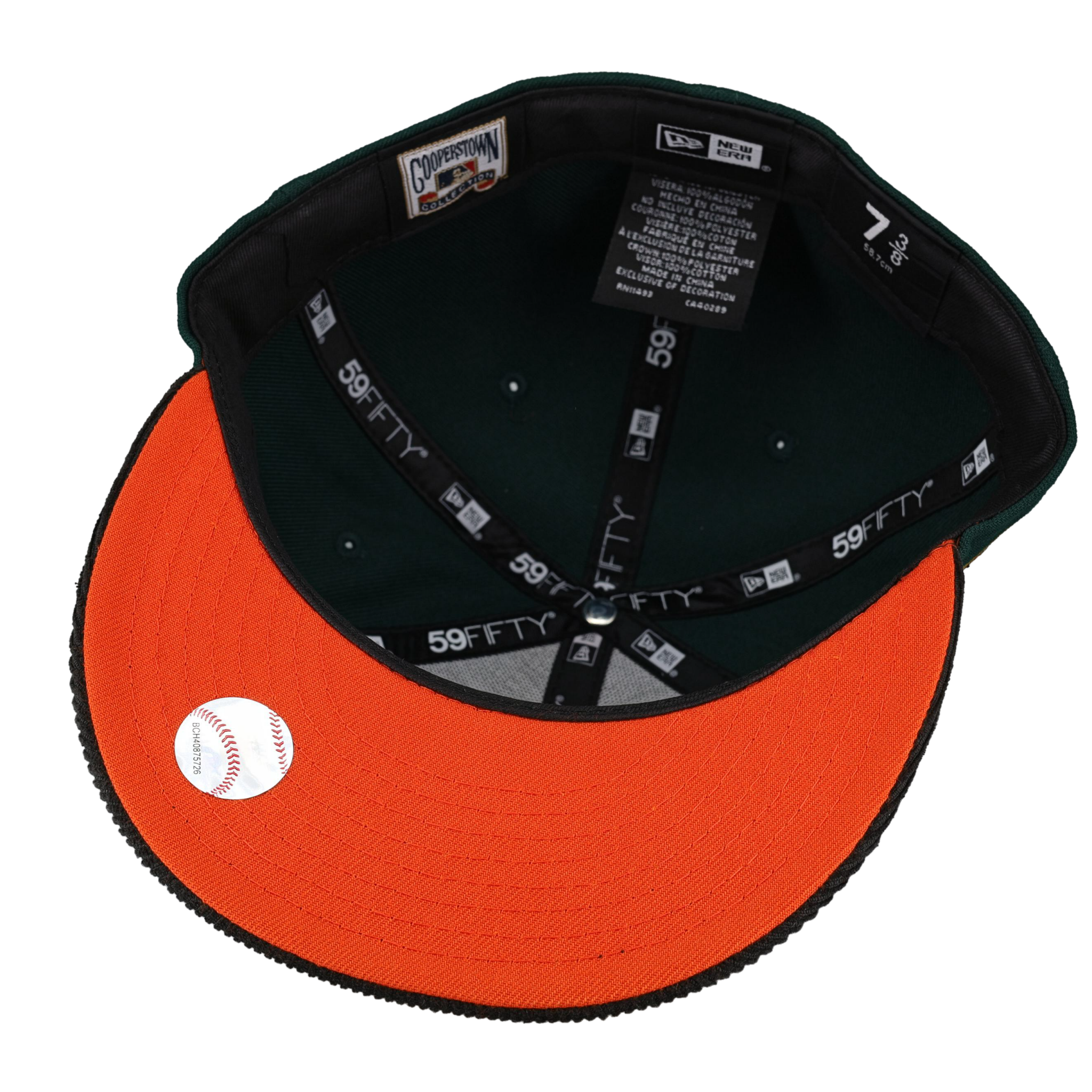 Anaheim Angels 40th Season Patch Corduroy Brim 59Fifty Fitted Hat