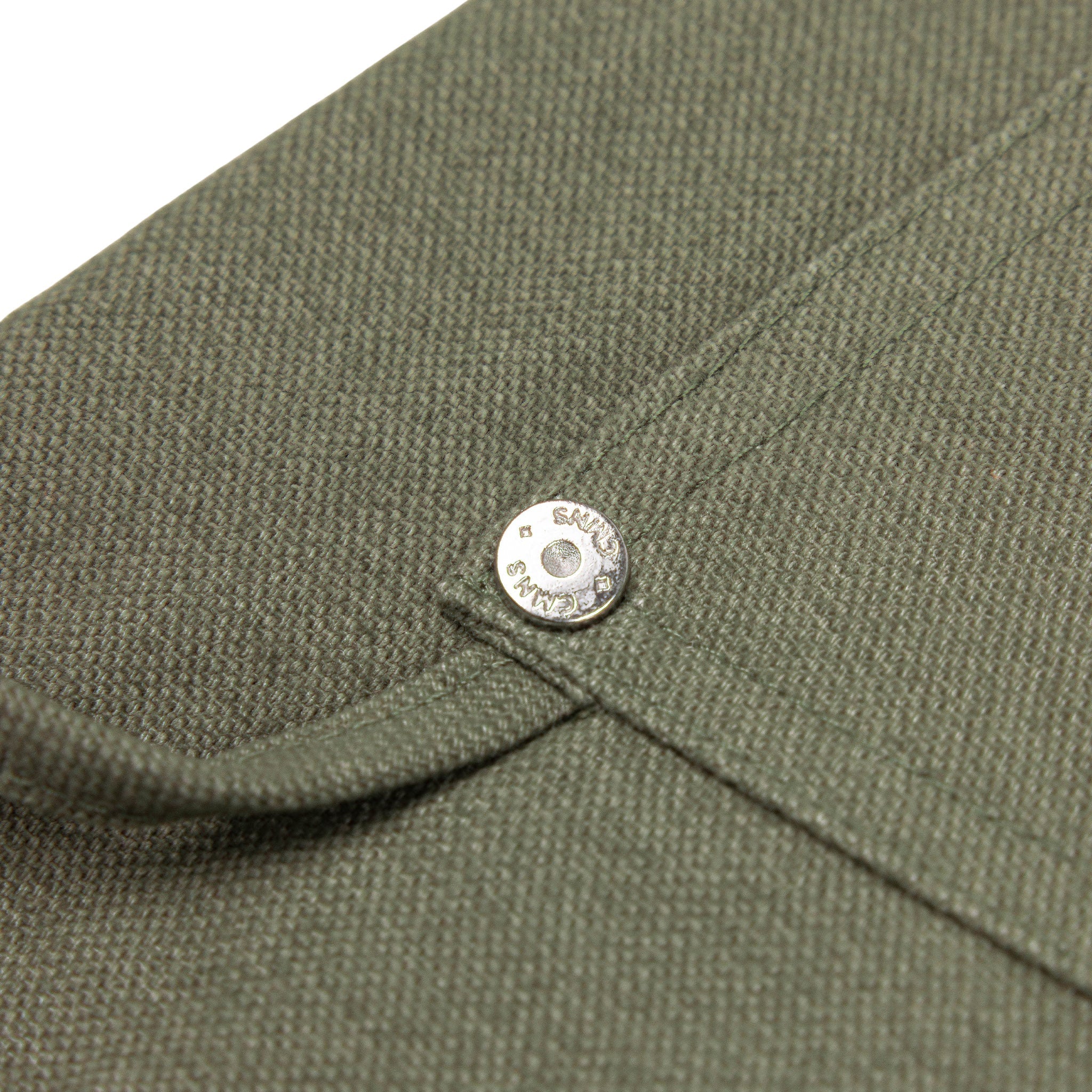 Commons Double Knee Canvas Short Faded Green