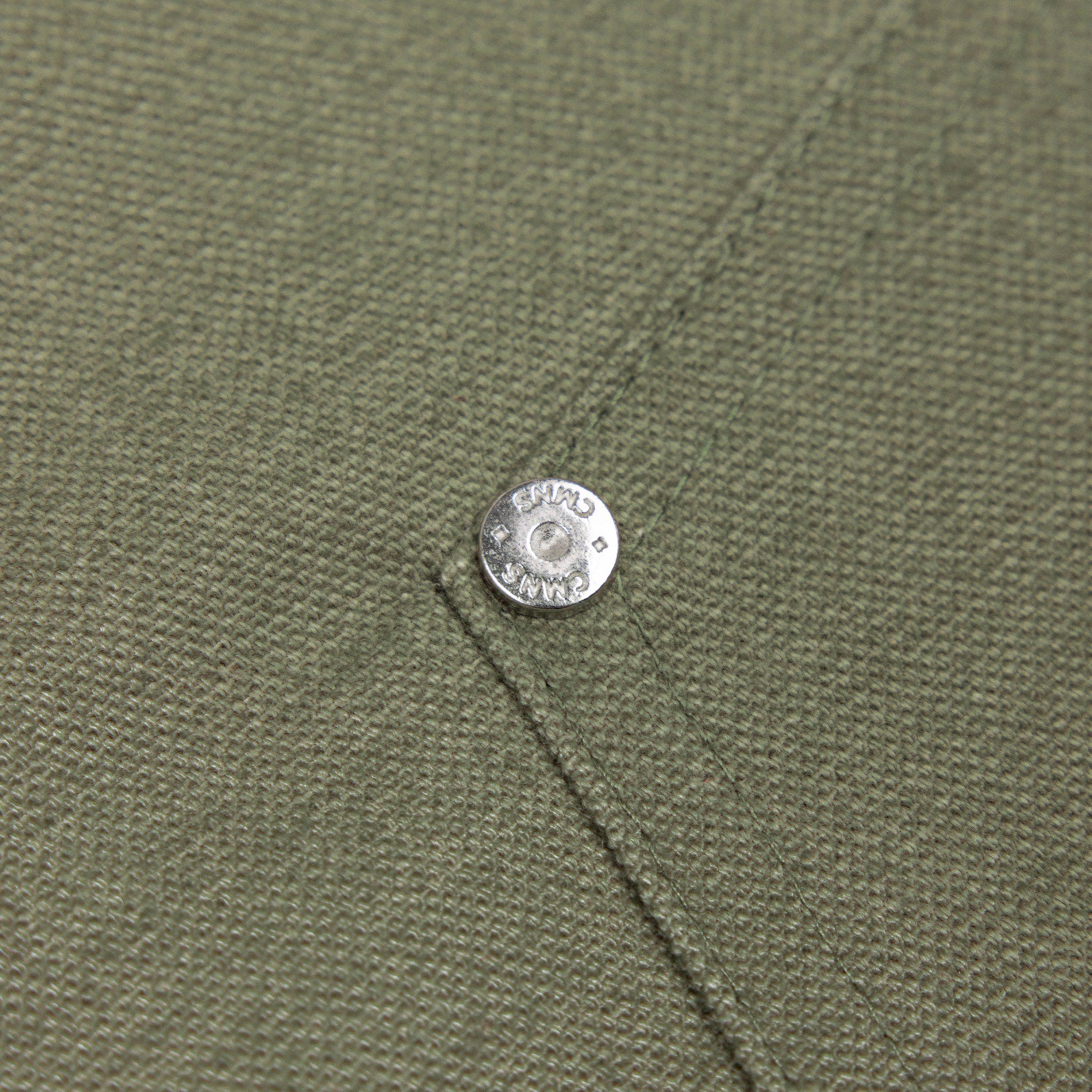 Commons Double Knee Canvas Short Faded Green