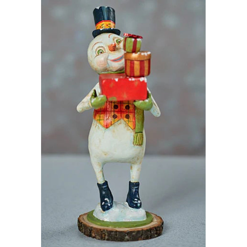 Greetings and Gifts Snowman Figurine by Jorge de Rojas