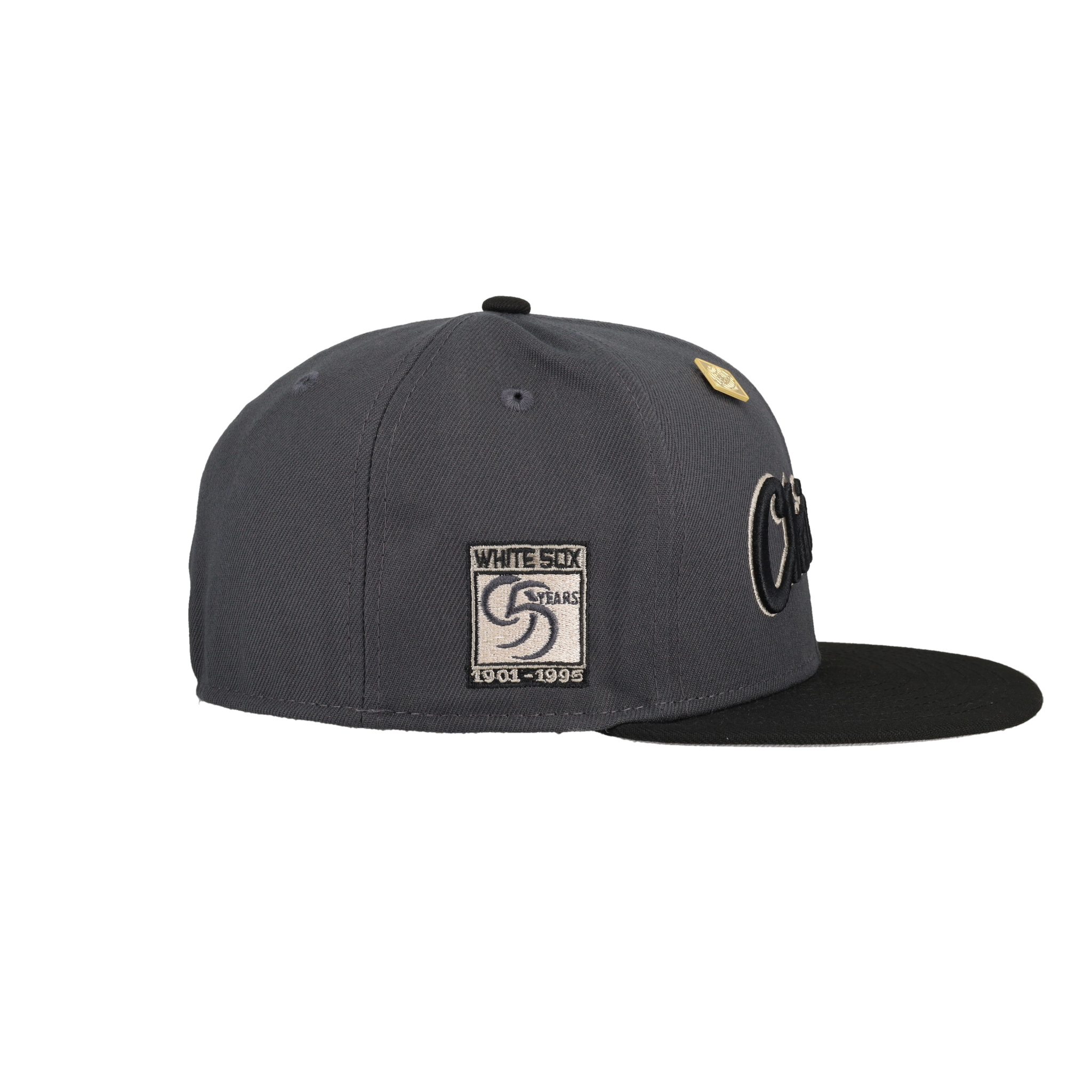 Chicago White Sox Shadow Collection 95 Years Patch 59Fifty Fitted Hat