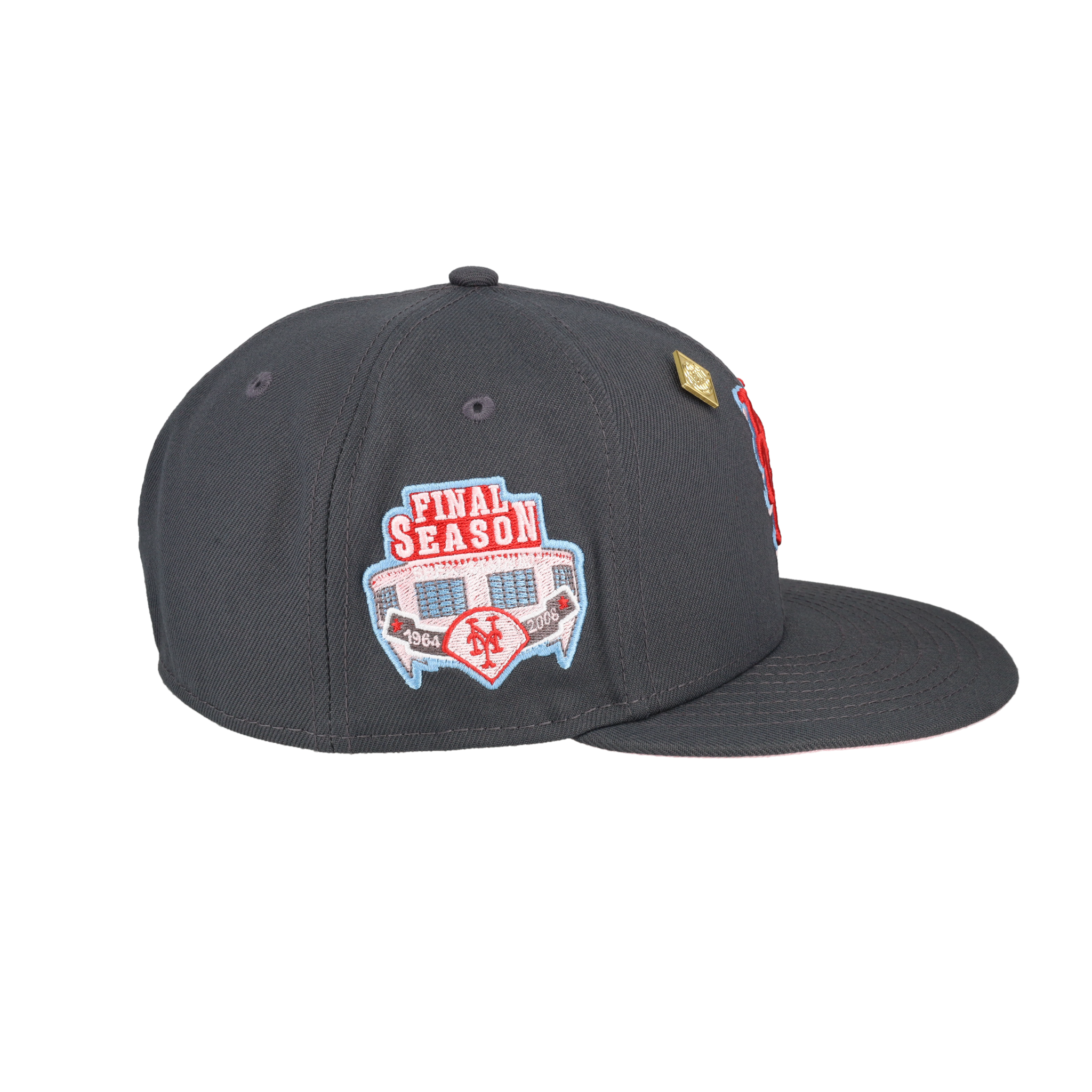 New York Mets Final Season Patch New Era 59Fifty Fitted Hat