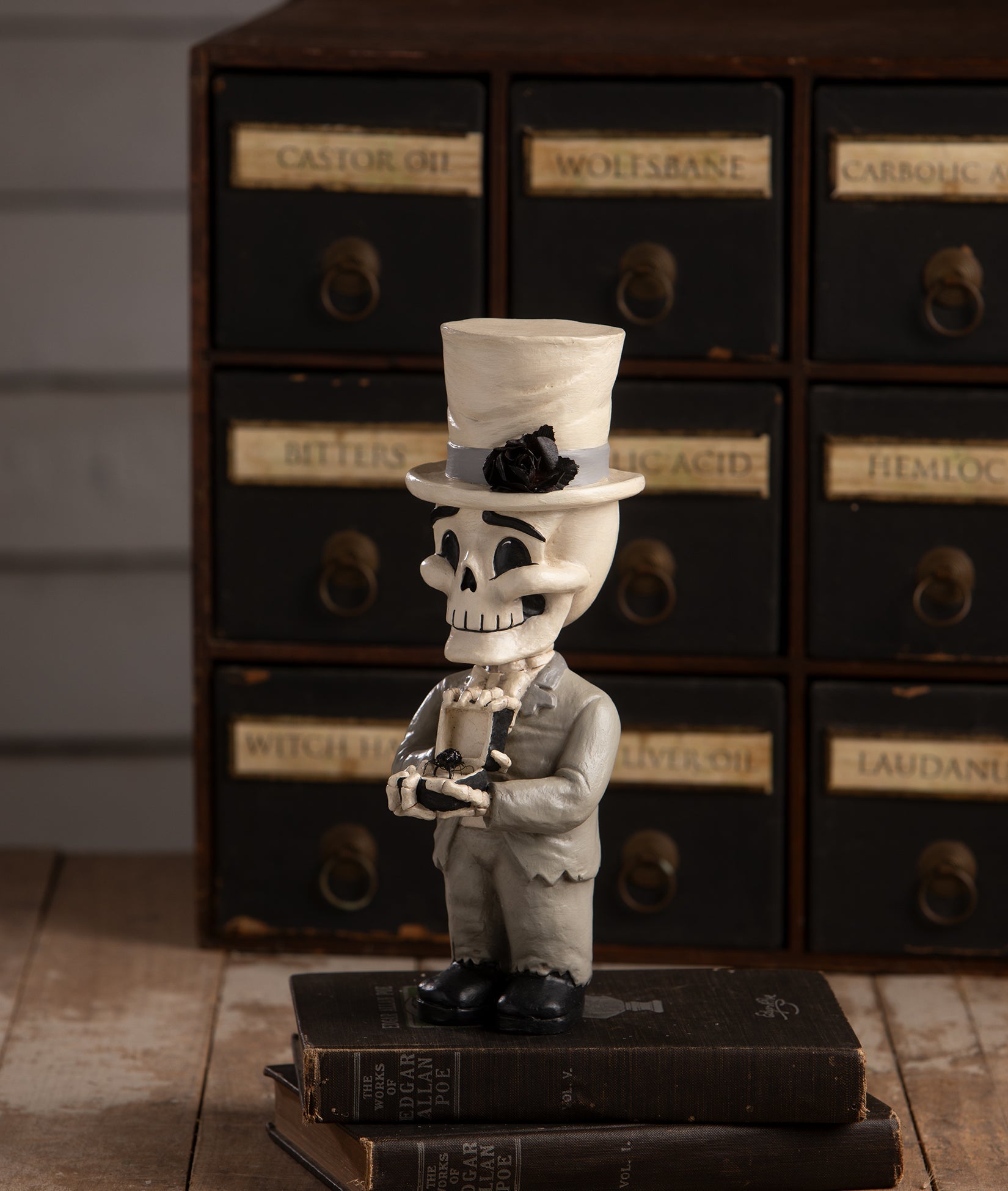 Groom Mortimer Skelly | Halloween Decor | Bethany Lowe by Quirks! at Shirley Shoppe