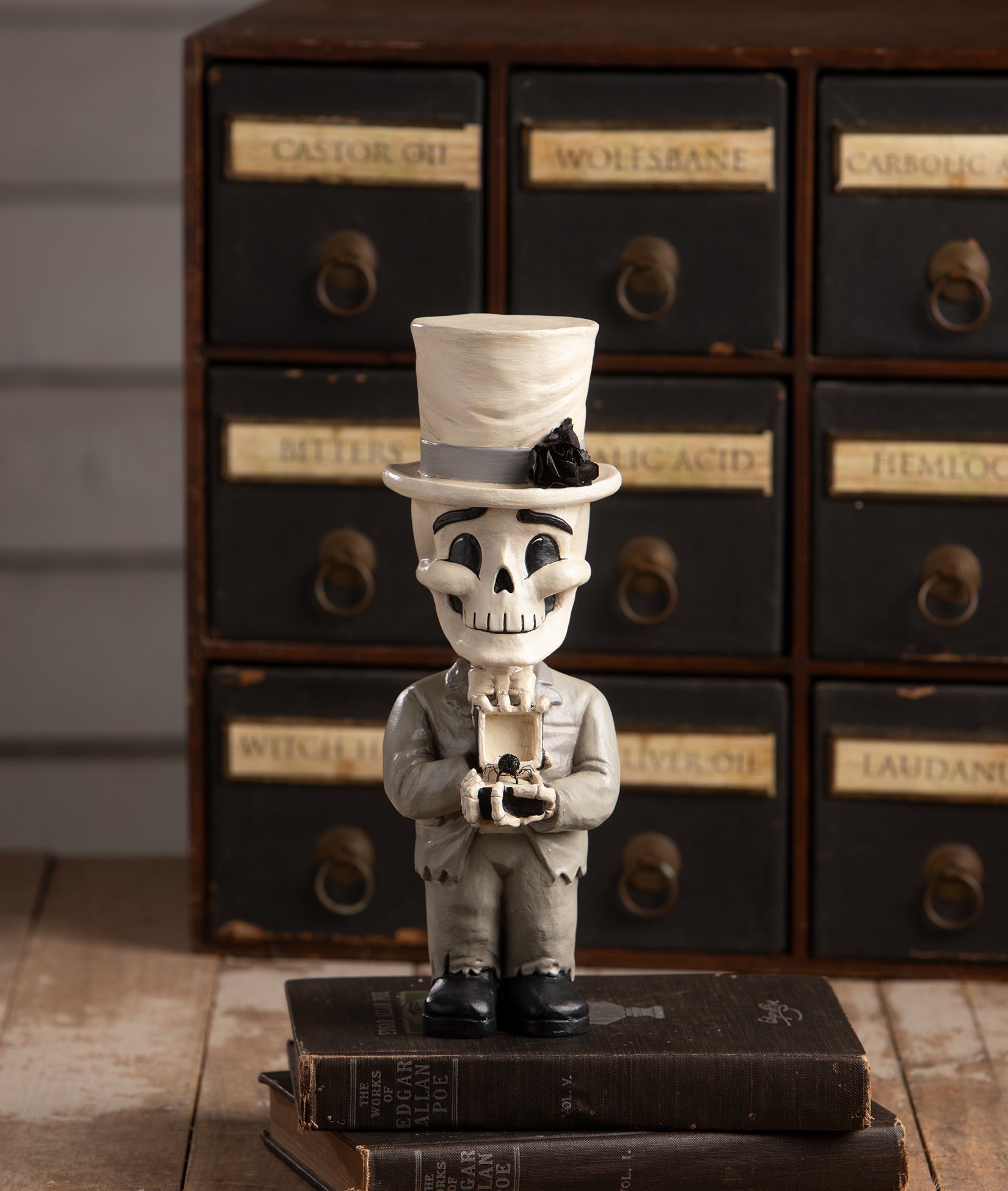 Groom Mortimer Skelly | Halloween Decor | Bethany Lowe by Quirks! at Shirley Shoppe