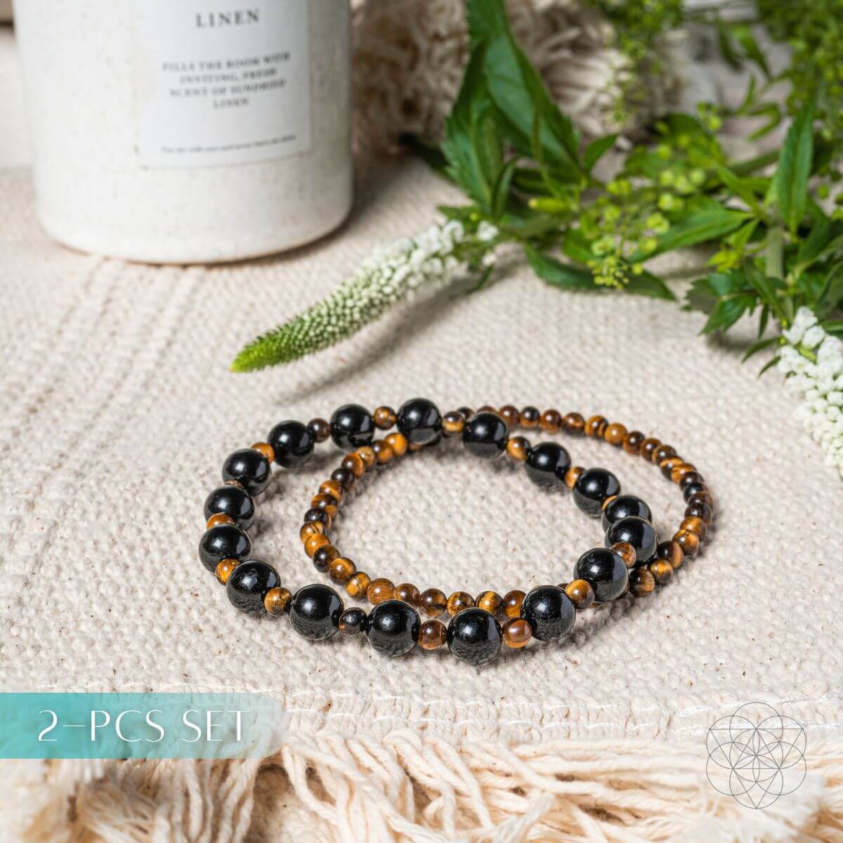 Grounding Bracelet Set (2pcs) by Conscious Items at Shirley Shoppe