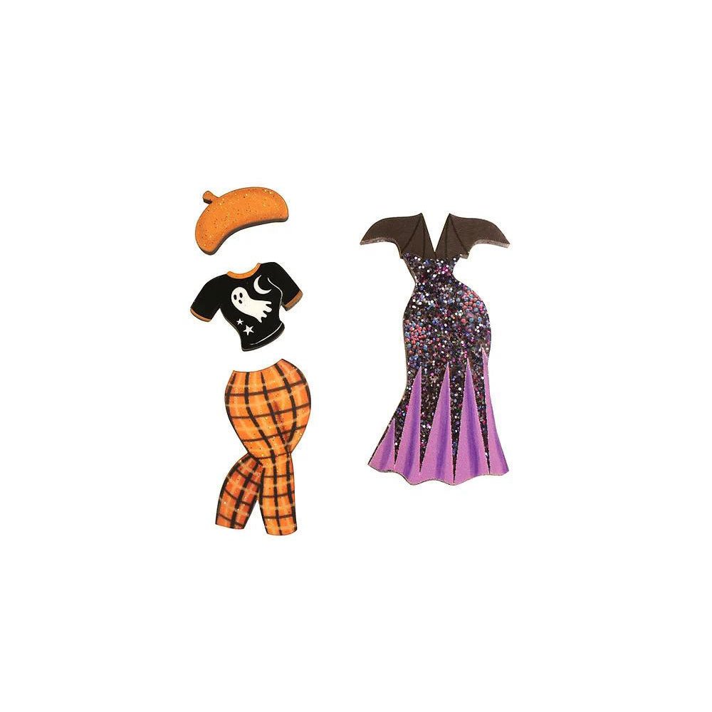 Halloween Ghost Outfit Brooches by Laliblue by Quirks! at Shirley Shoppe