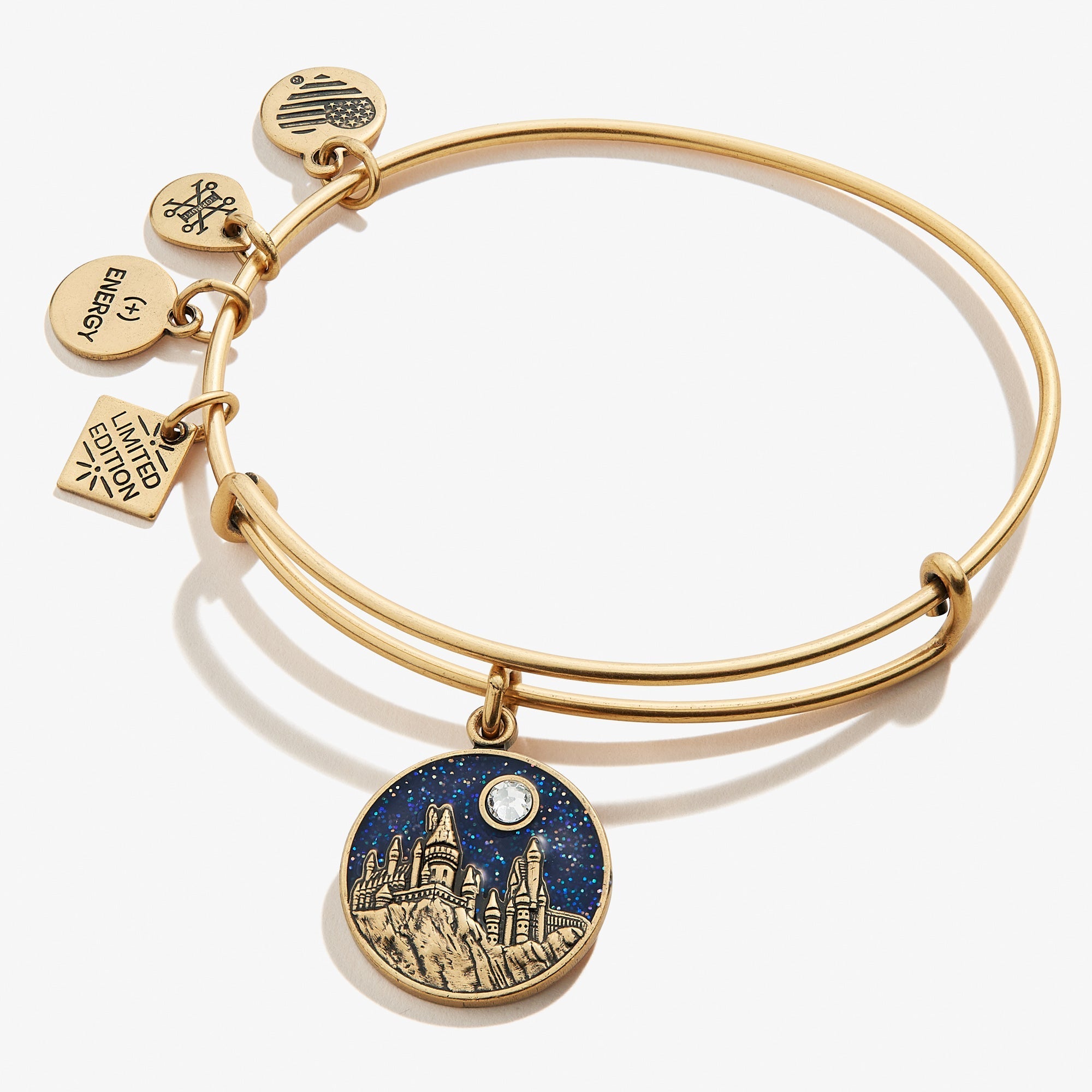 Harry Potter™ Hogwarts™ Castle Charm Bangle by ALEX AND ANI at Shirley Shoppe