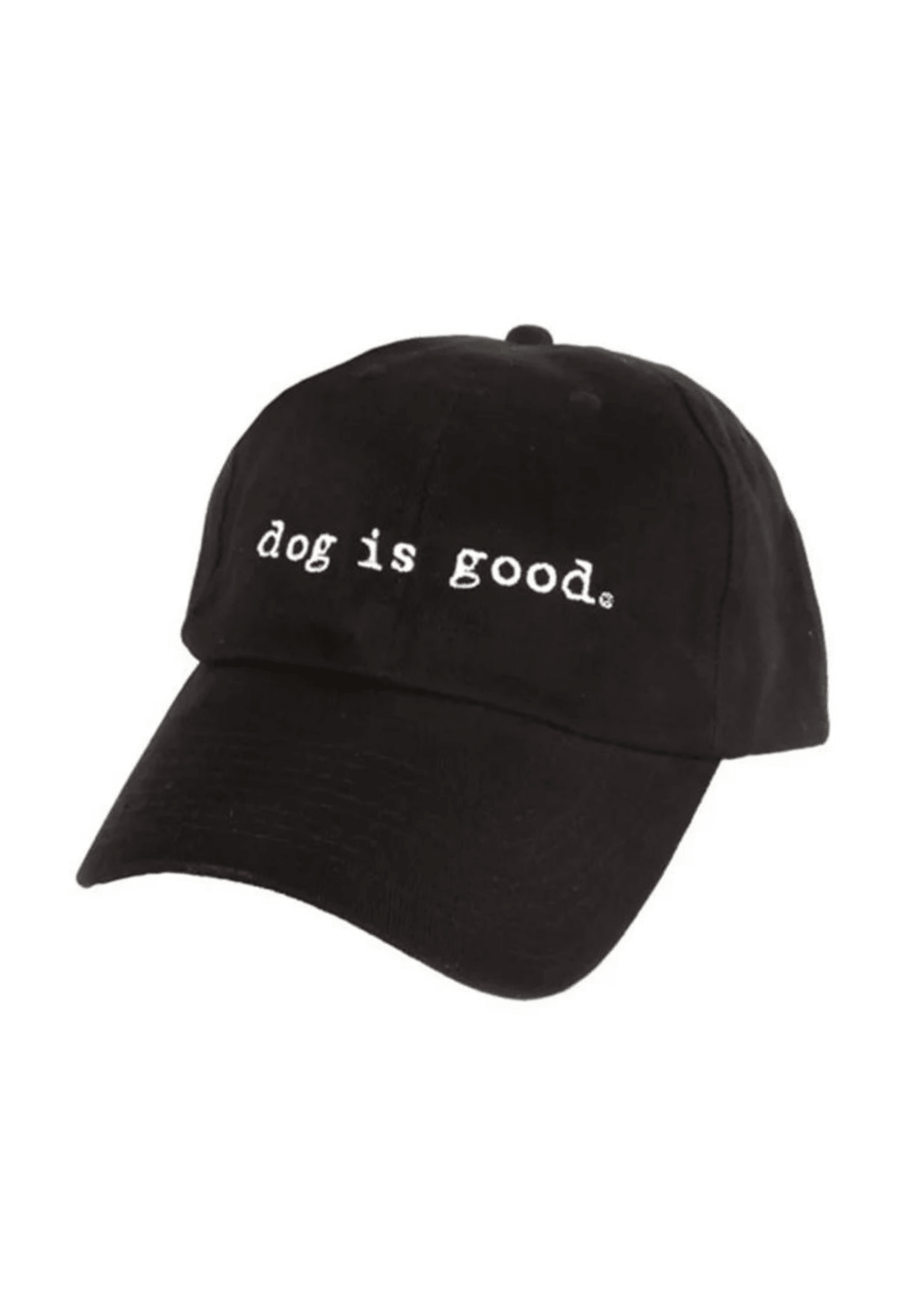 Hat: Dog is Good Signature (Black) by Dog is Good at Shirley Shoppe