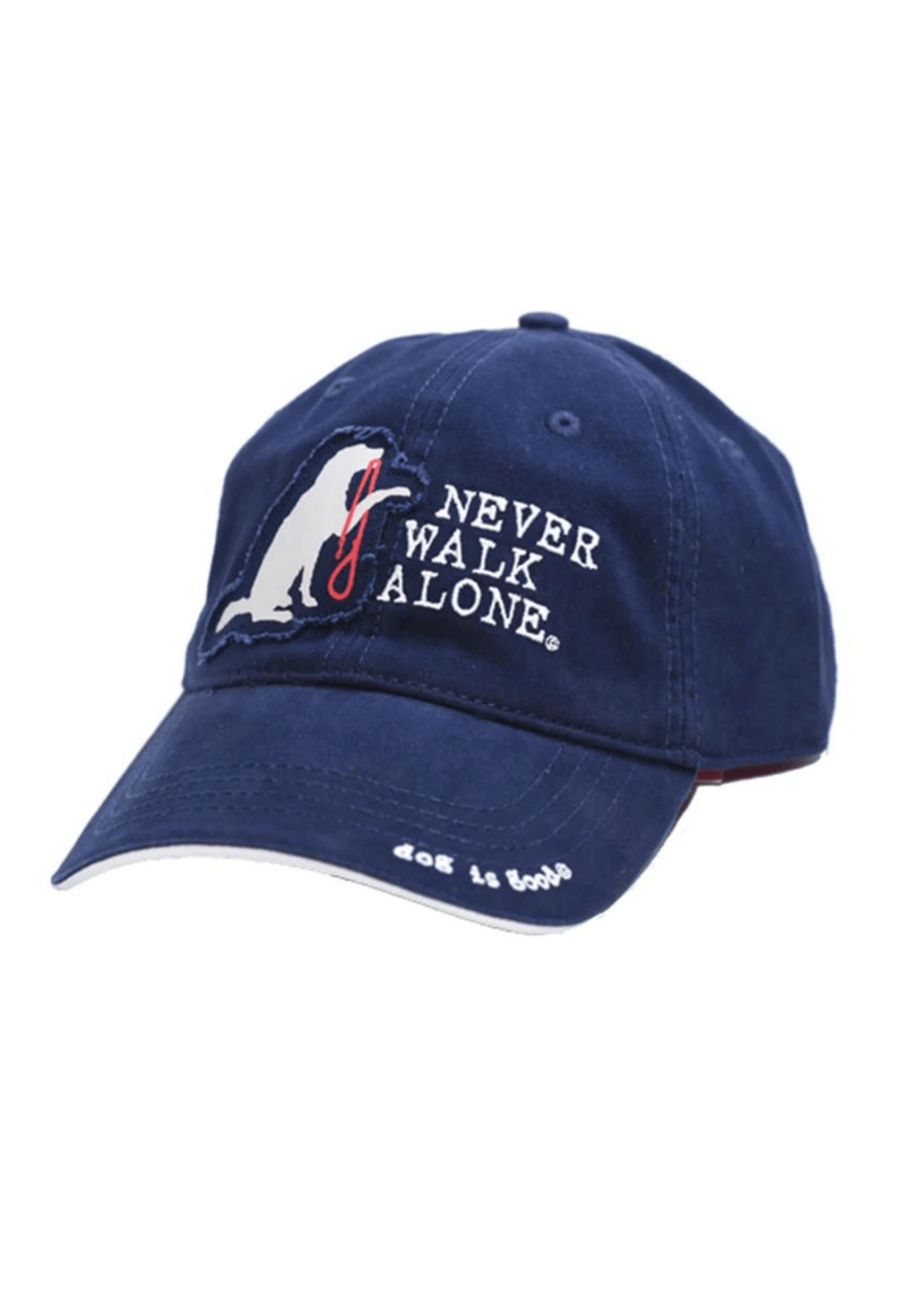Hat: Never Walk Alone by Dog is Good at Shirley Shoppe
