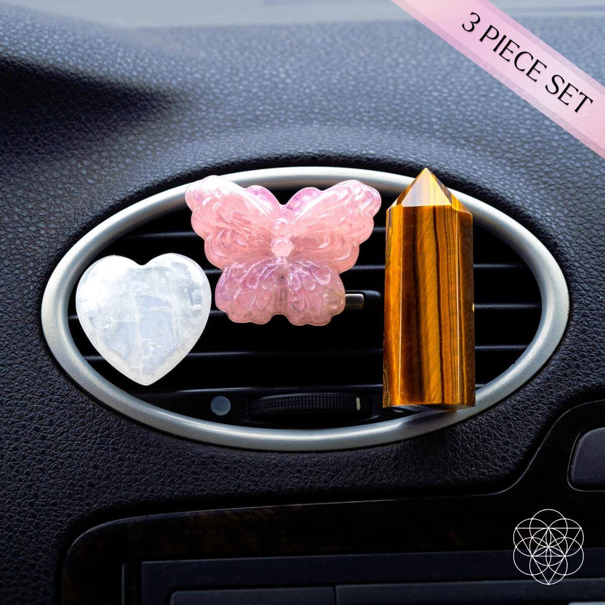 Healing Butterfly – Crystal Car Kit of Safety by Conscious Items at Shirley Shoppe