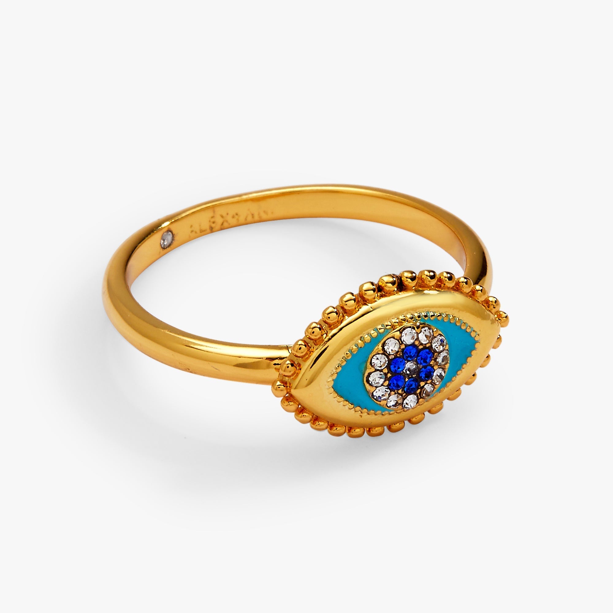 Healing Stone Evil Eye Ring by ALEX AND ANI at Shirley Shoppe