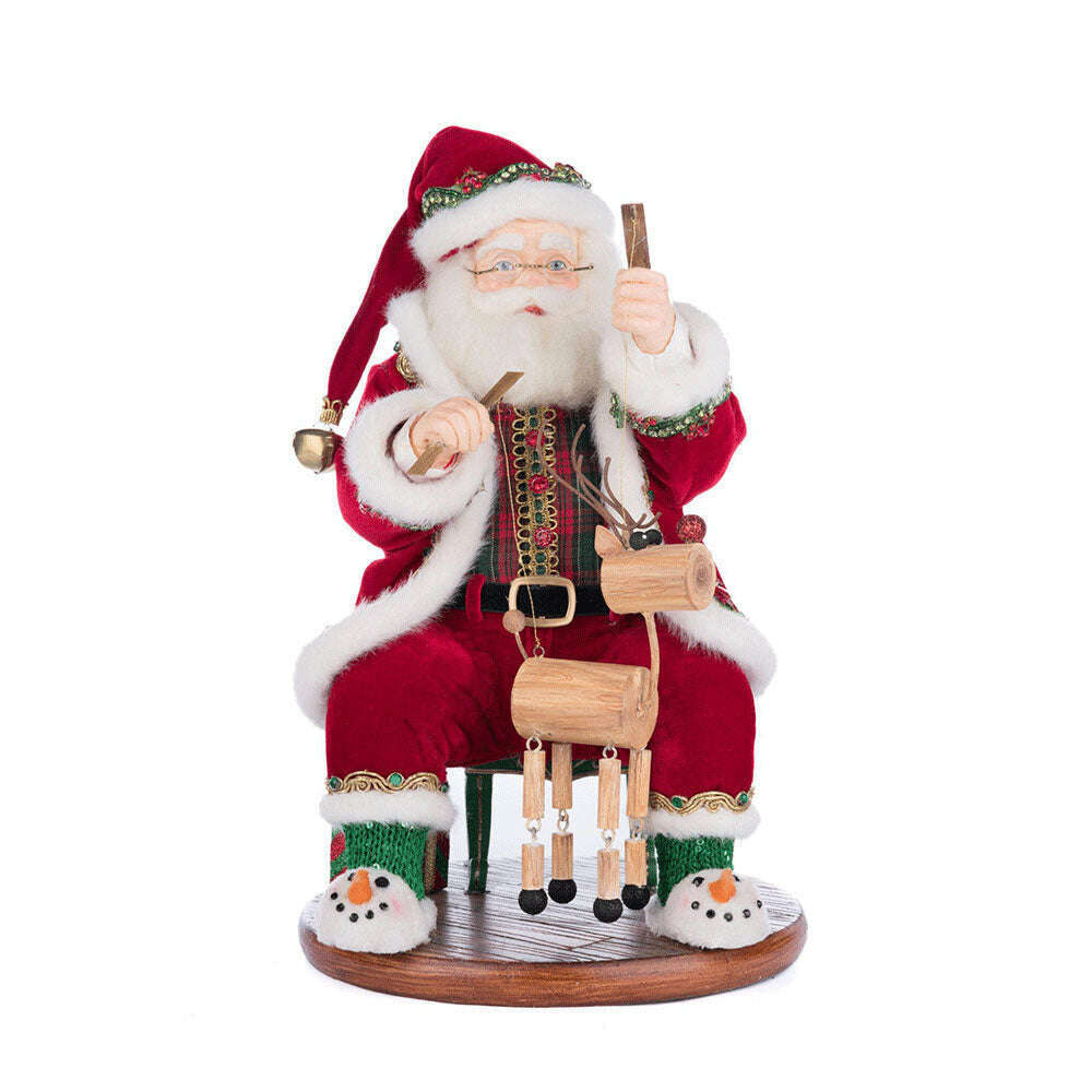 Holiday Magic Santa With Marionette by Katherine's Collection