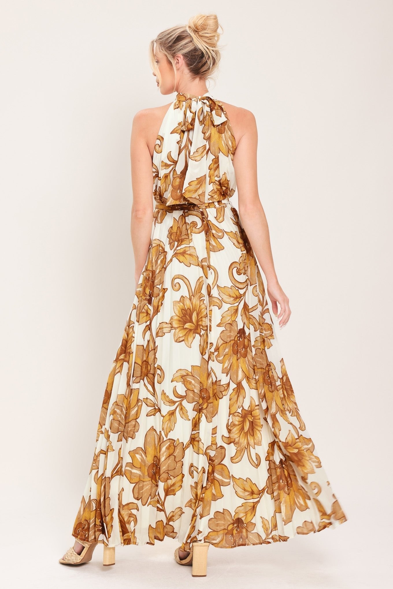 HONEY LUXE WOVEN MAXI DRESS by Flying Tomato at Shirley Shoppe