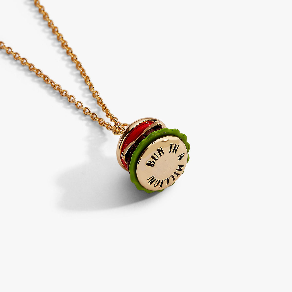 Hot Grill Summer 'Bun In A Million' Hamburger Pendant by ALEX AND ANI at Shirley Shoppe