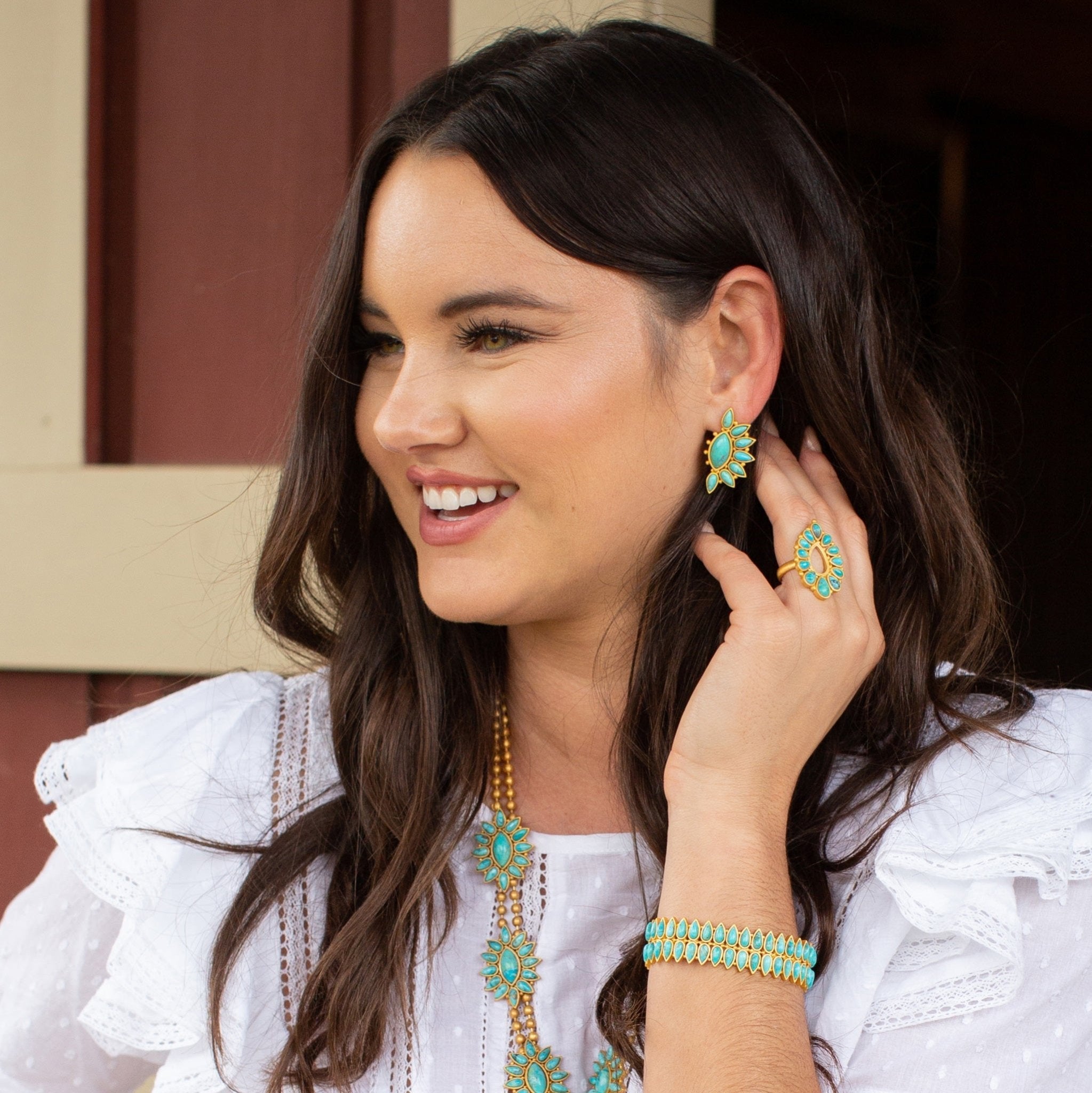 Hummingbird Earrings by Christina Greene at Shirley Shoppe