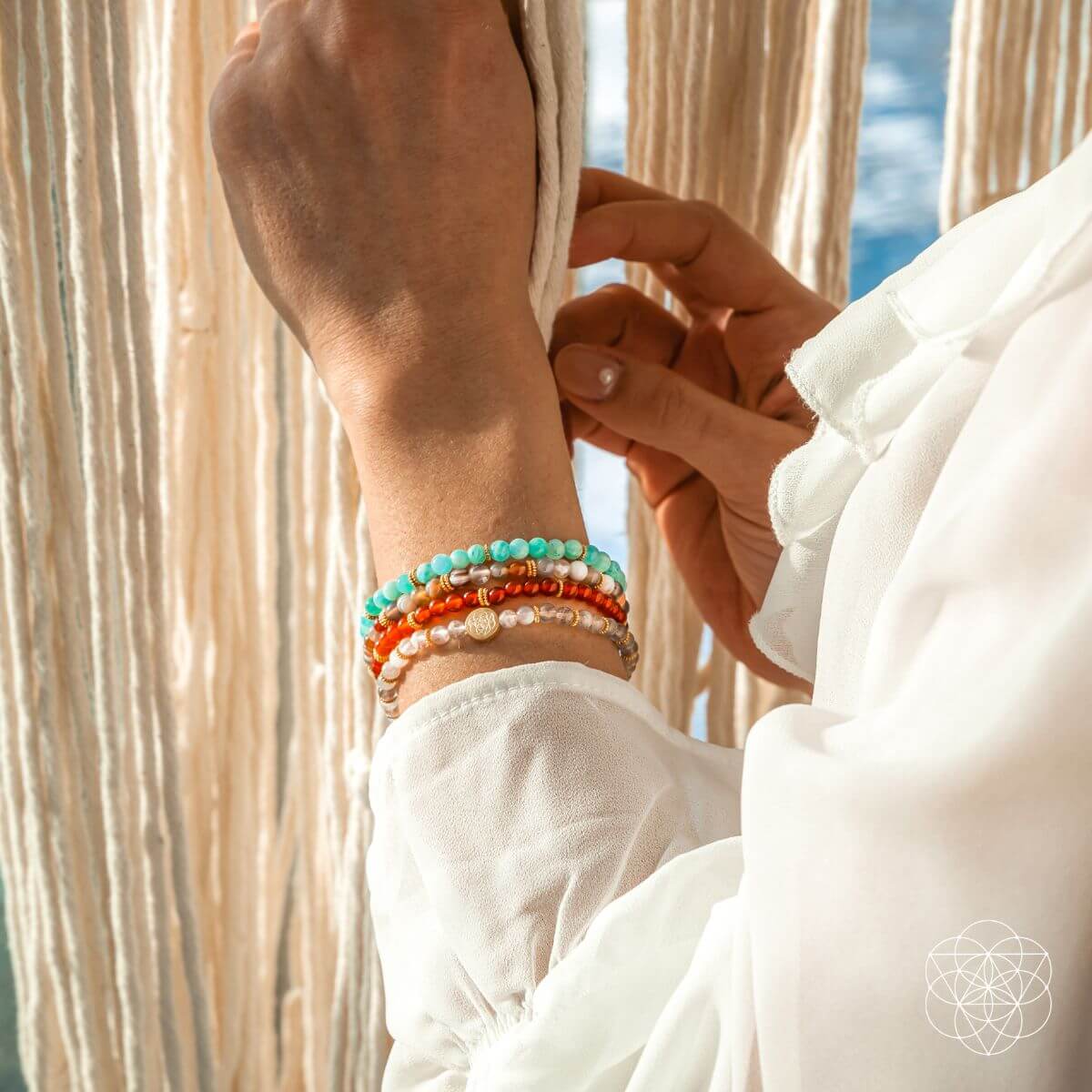 I Am Healthy: Mind, Body & Spirit Restoration Bracelet Pack of 4 by Conscious Items at Shirley Shoppe