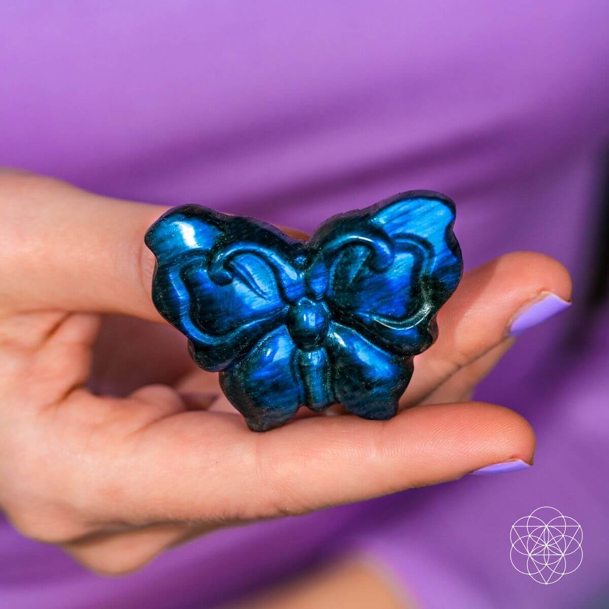 I Am Reborn - Labradorite Carving of Transformation by Conscious Items at Shirley Shoppe
