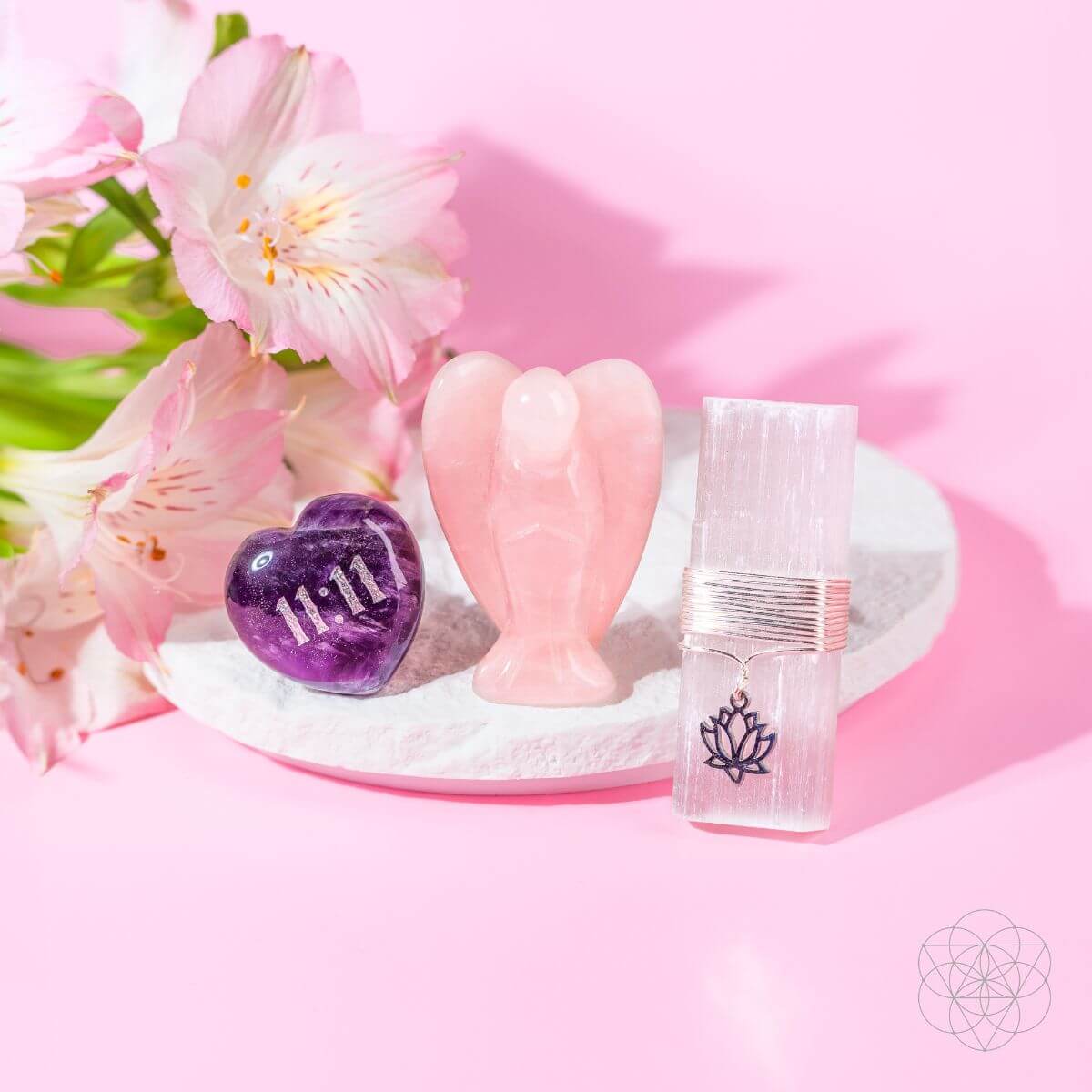 I Am Very Lucky - 11:11 Blessed Car Crystal Kit by Conscious Items at Shirley Shoppe