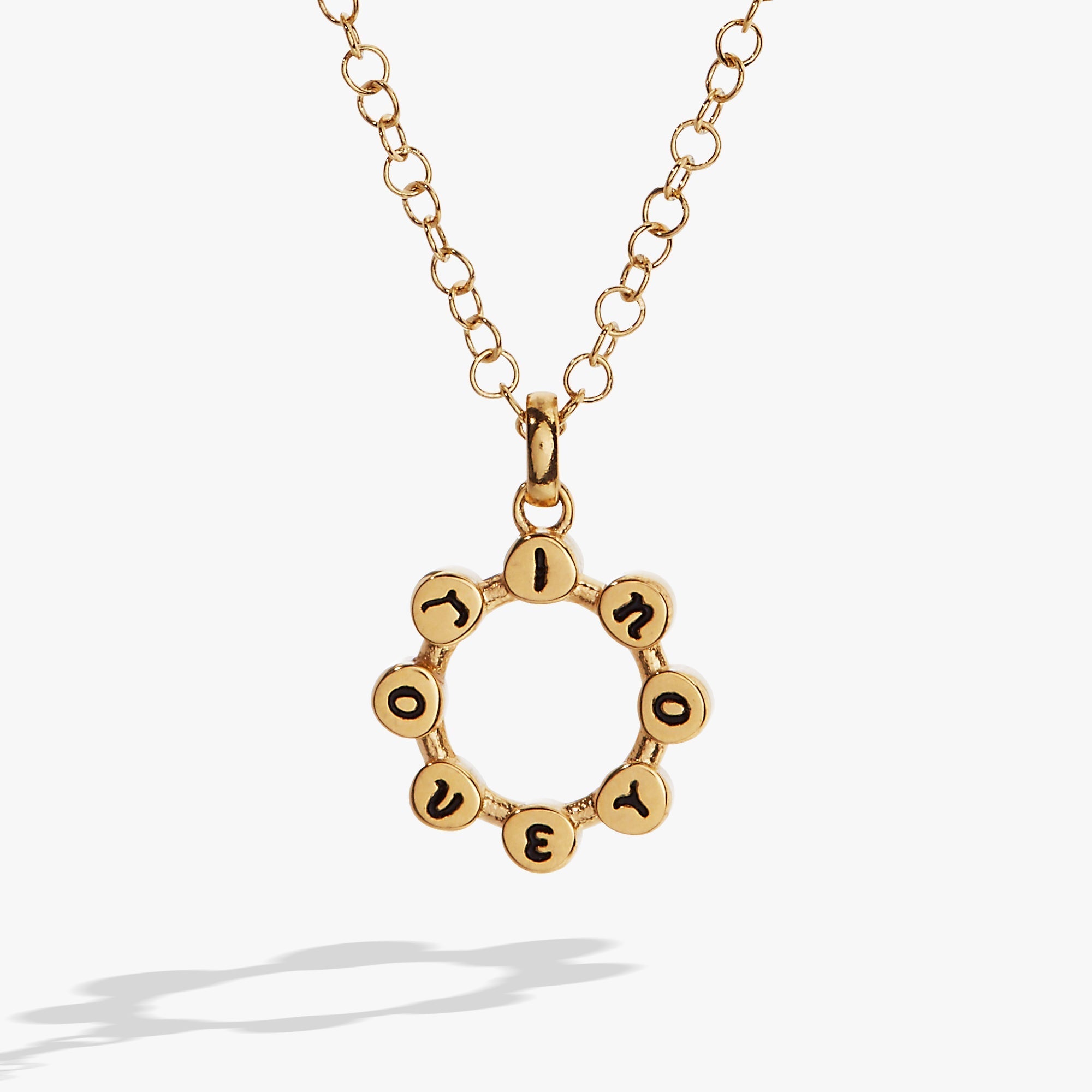 'I Love You' Hidden Message Acrostic Necklace by ALEX AND ANI at Shirley Shoppe