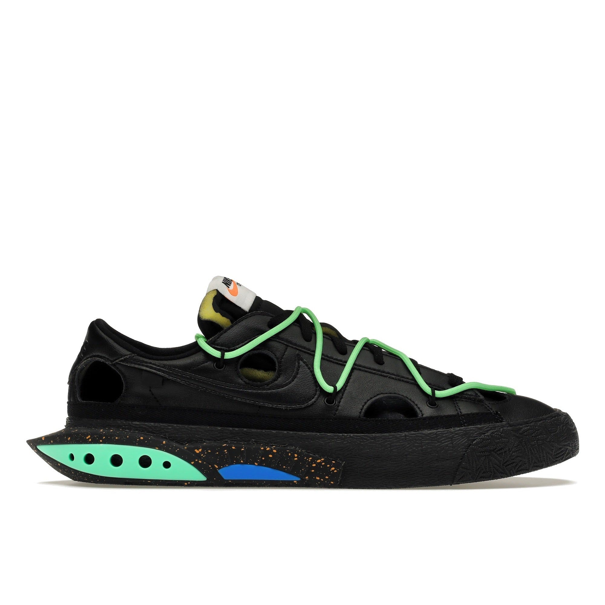 Nike Blazer Low Off-White Black Electro Green