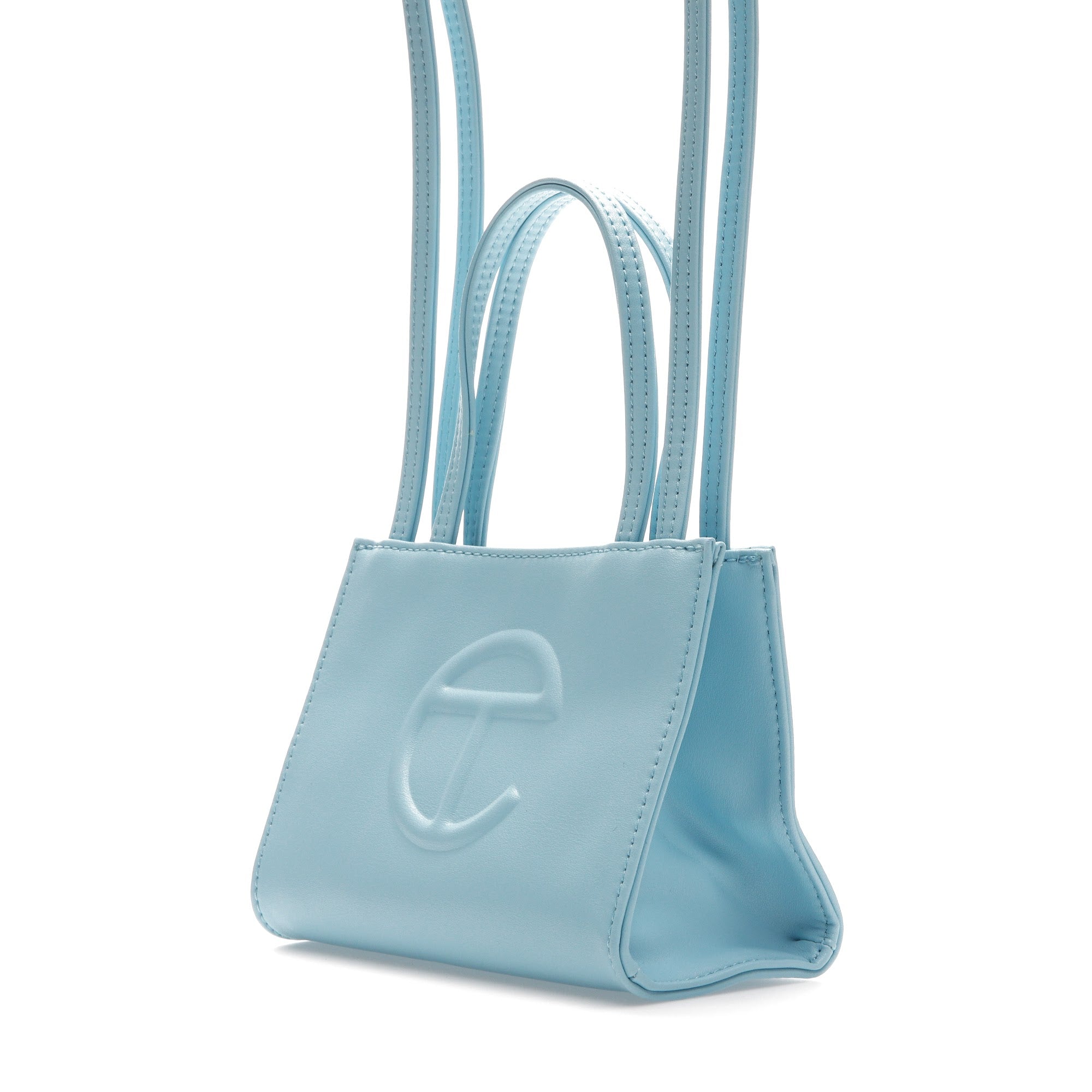 Telfar Shopping Bag Small Pool Blue