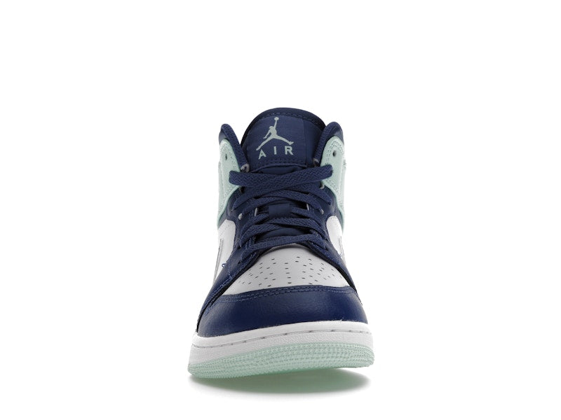 Jordan 1 Mid Mystic Blue Mint (GS)