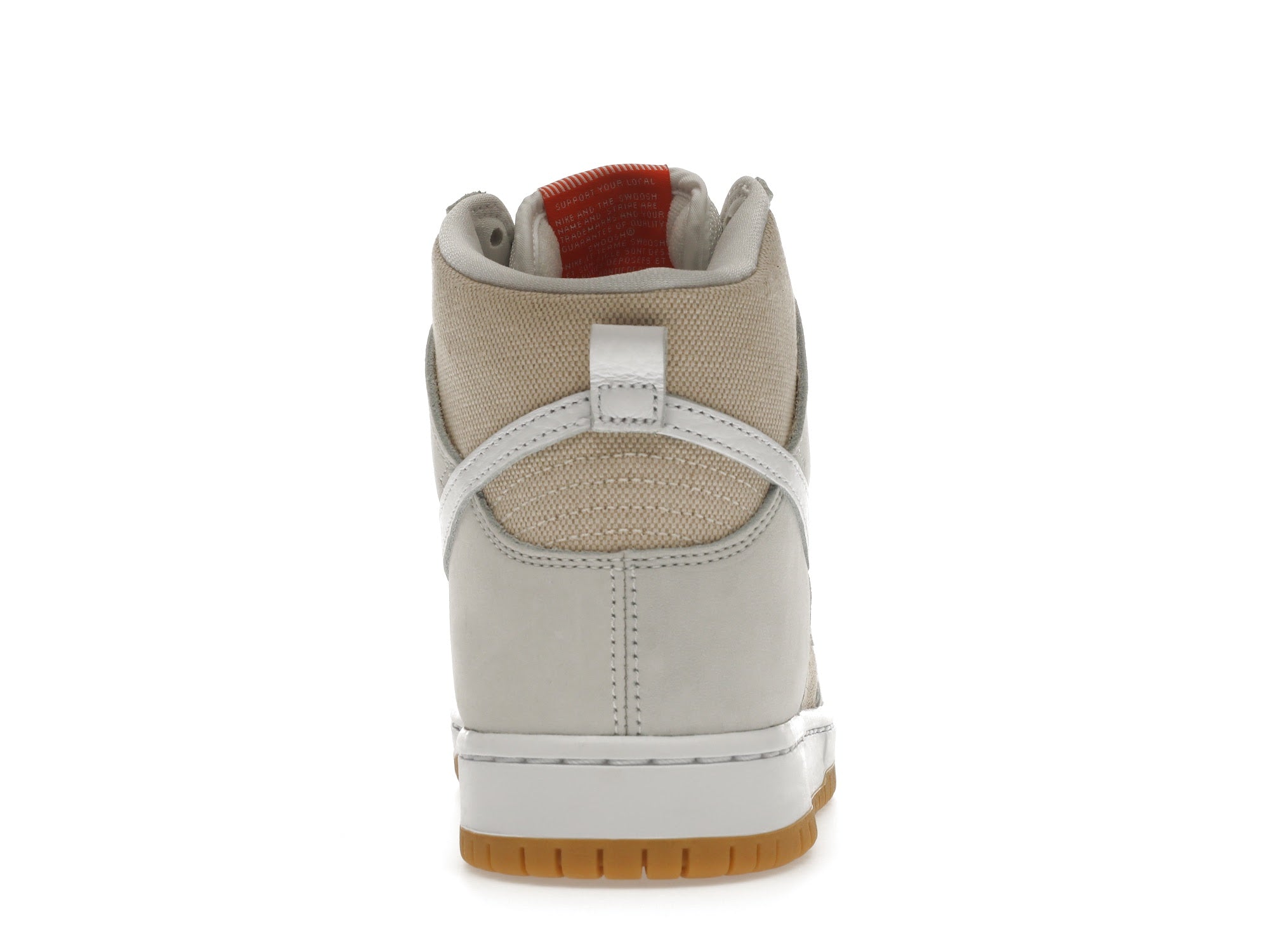 Nike SB Dunk High Pro ISO Orange Label "Unbleached Natural"