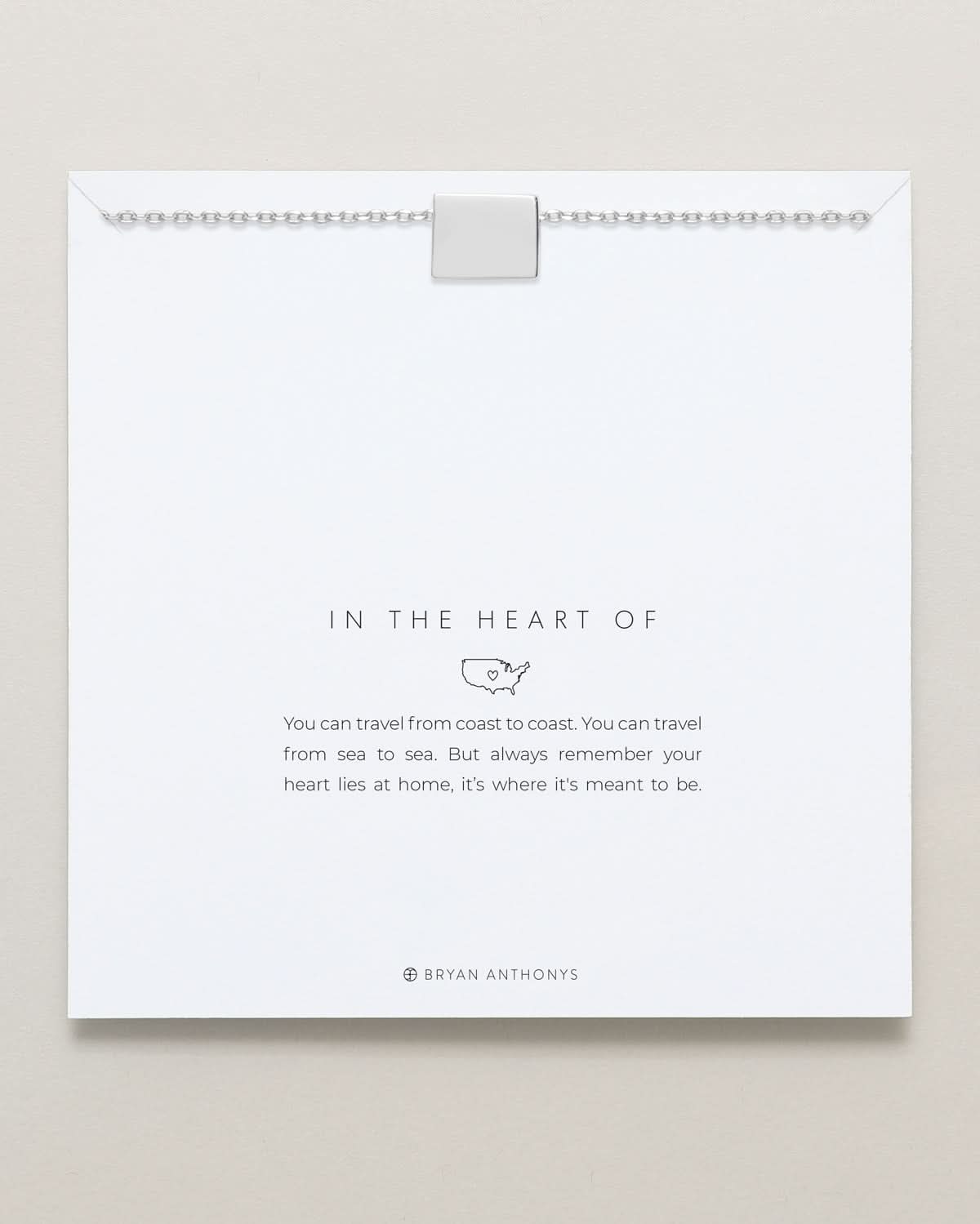 In The Heart Of Necklace — Wyoming by Bryan Anthonys at Shirley Shoppe