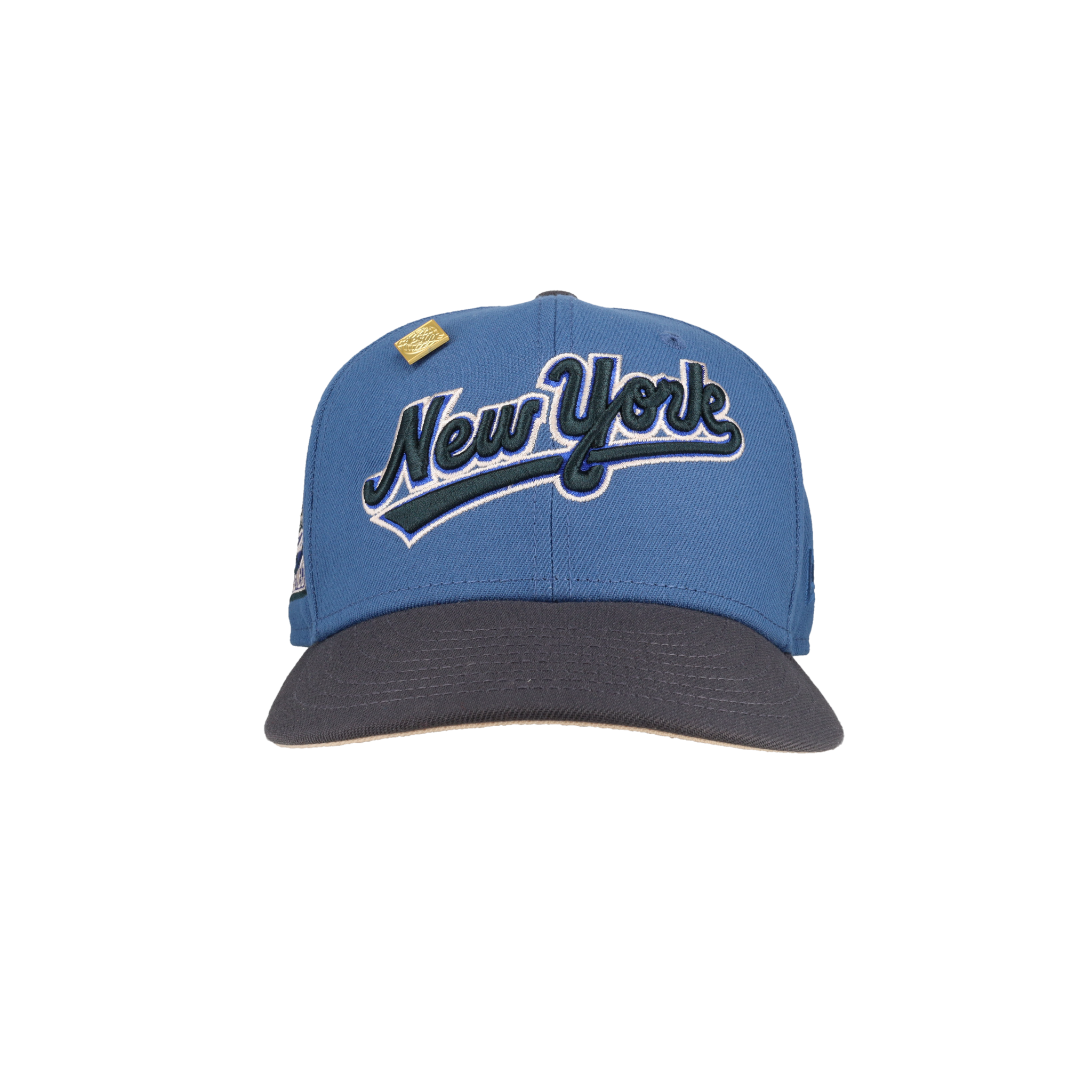 New York Mets Indigo Graphite Collection 25th Anniversary Fitted Hat