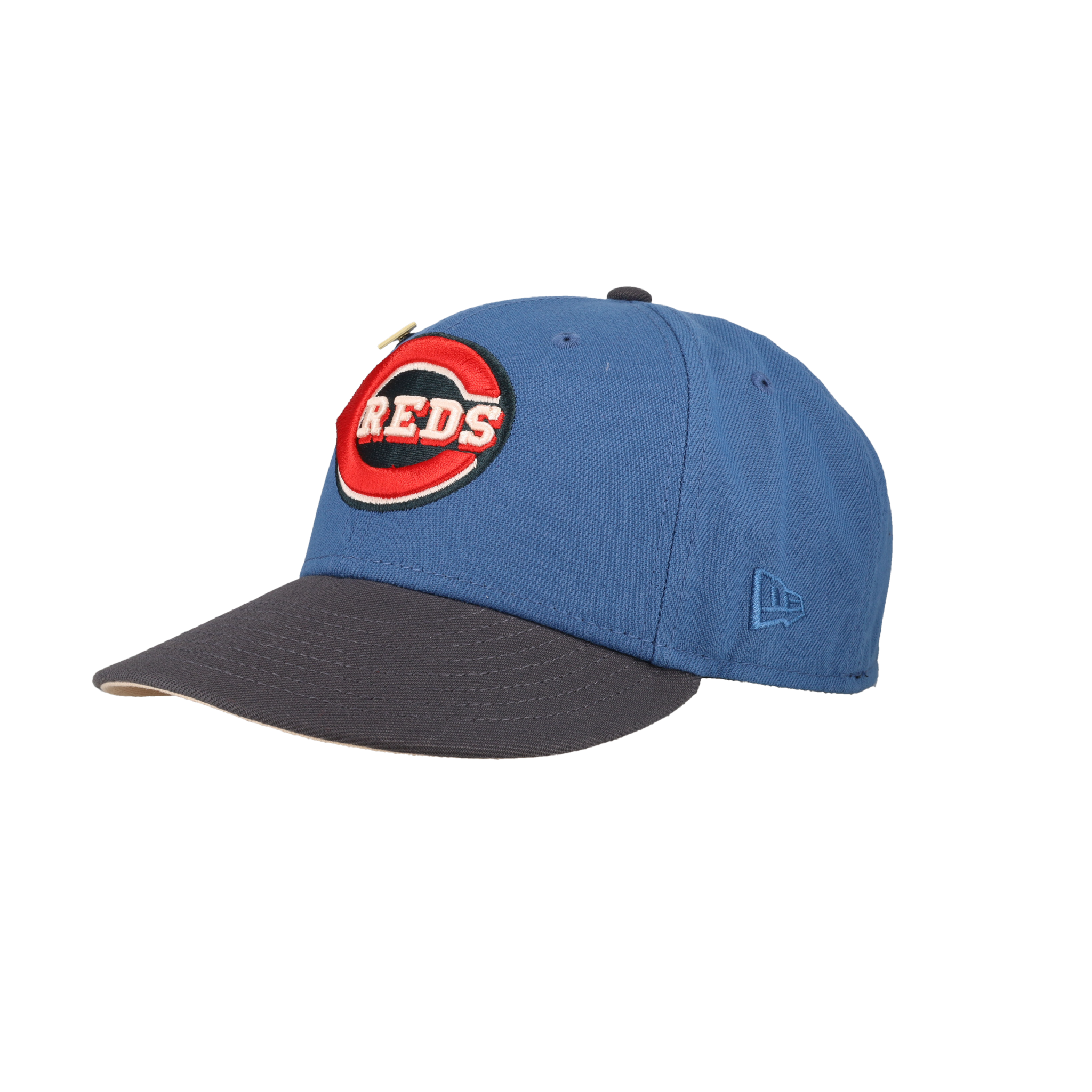 Cincinnati Reds Indigo Graphite Collection World Champions Fitted Hat