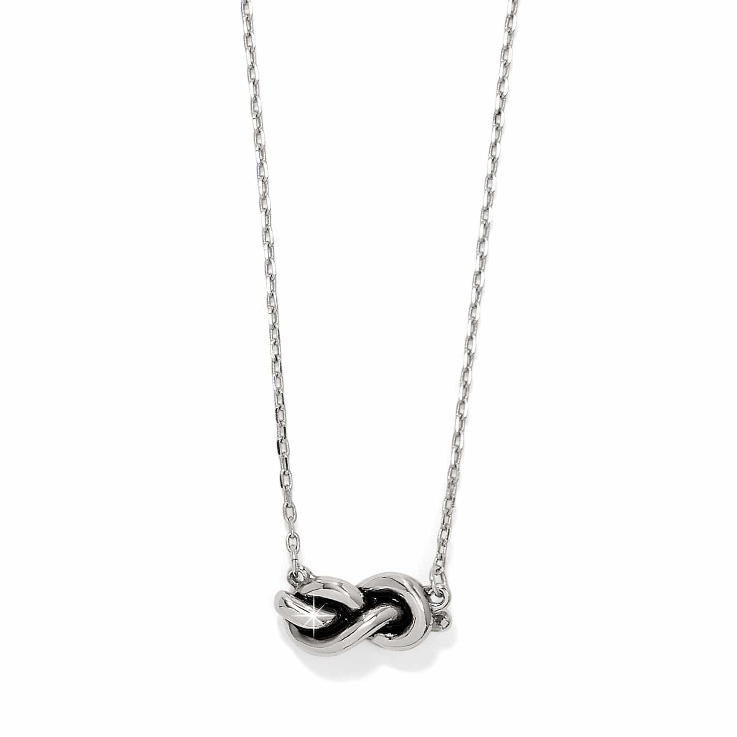 Interlok Single Knot Petite Necklace
