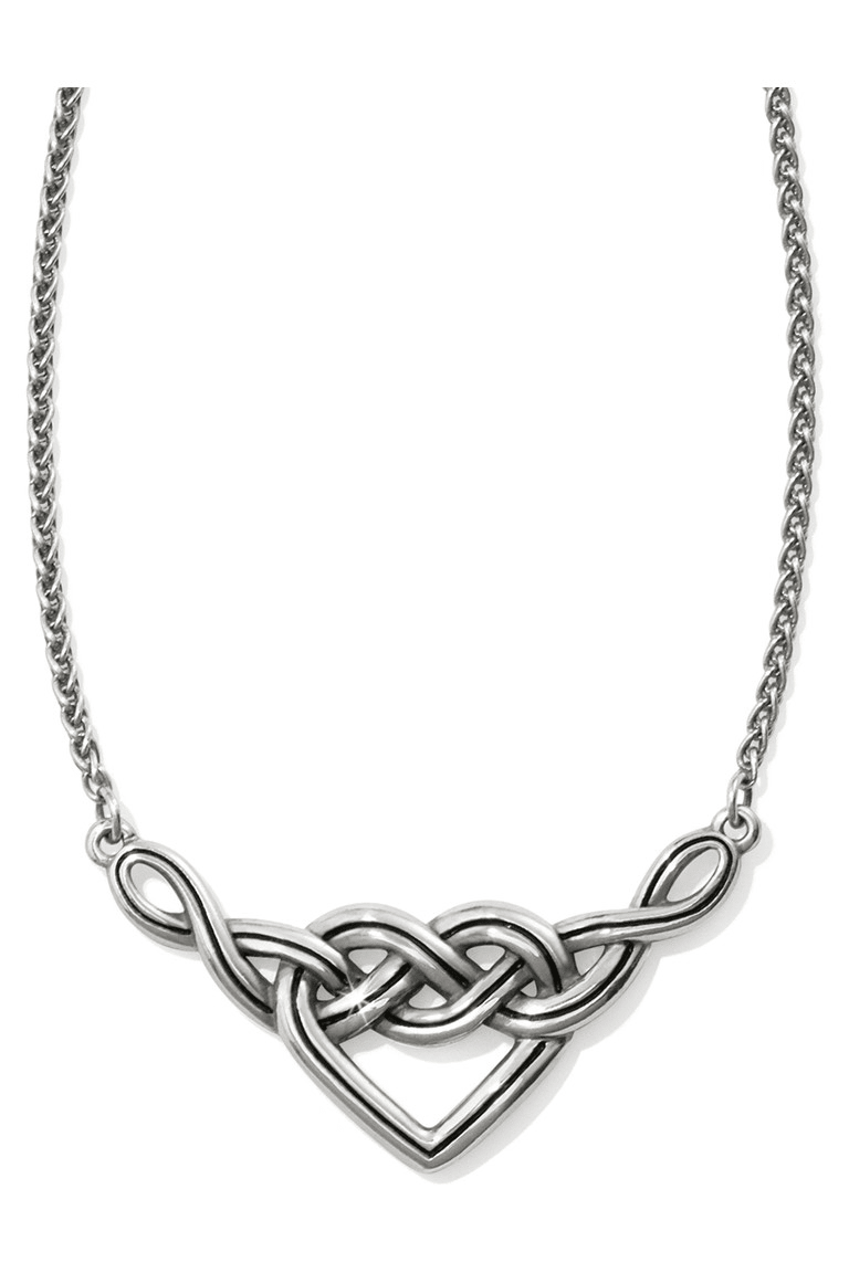 Interlok V Heart Necklace by Brighton at Shirley Shoppe