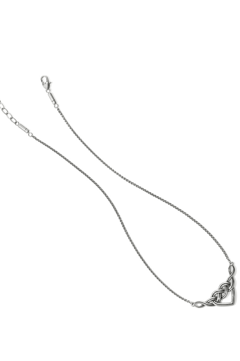 Interlok V Heart Necklace by Brighton at Shirley Shoppe