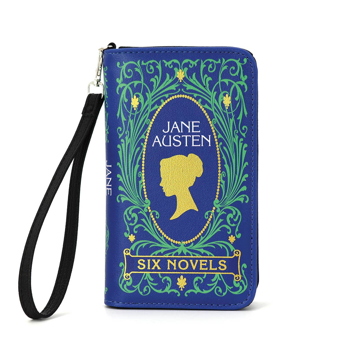 Jane Austen Novels Book Wallet Wristlet by Quirks! at Shirley Shoppe