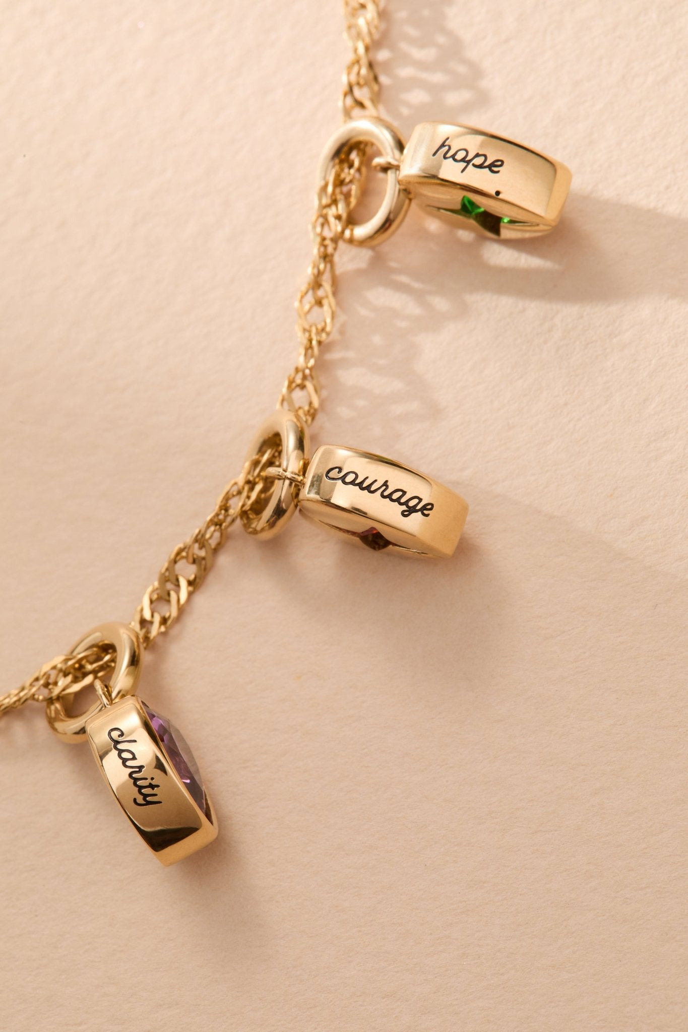 January 'Courage' Heart Birthstone Charm by ALEX AND ANI at Shirley Shoppe