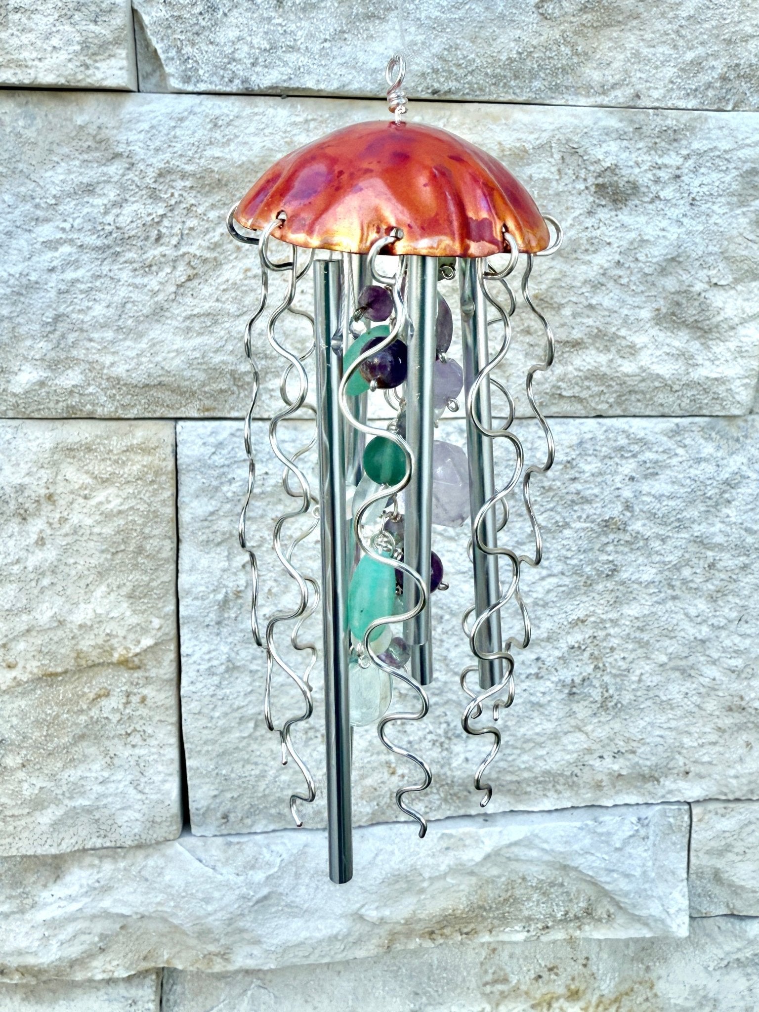 Jellyfish Wind Chime by Alison Morse at Shirley Shoppe
