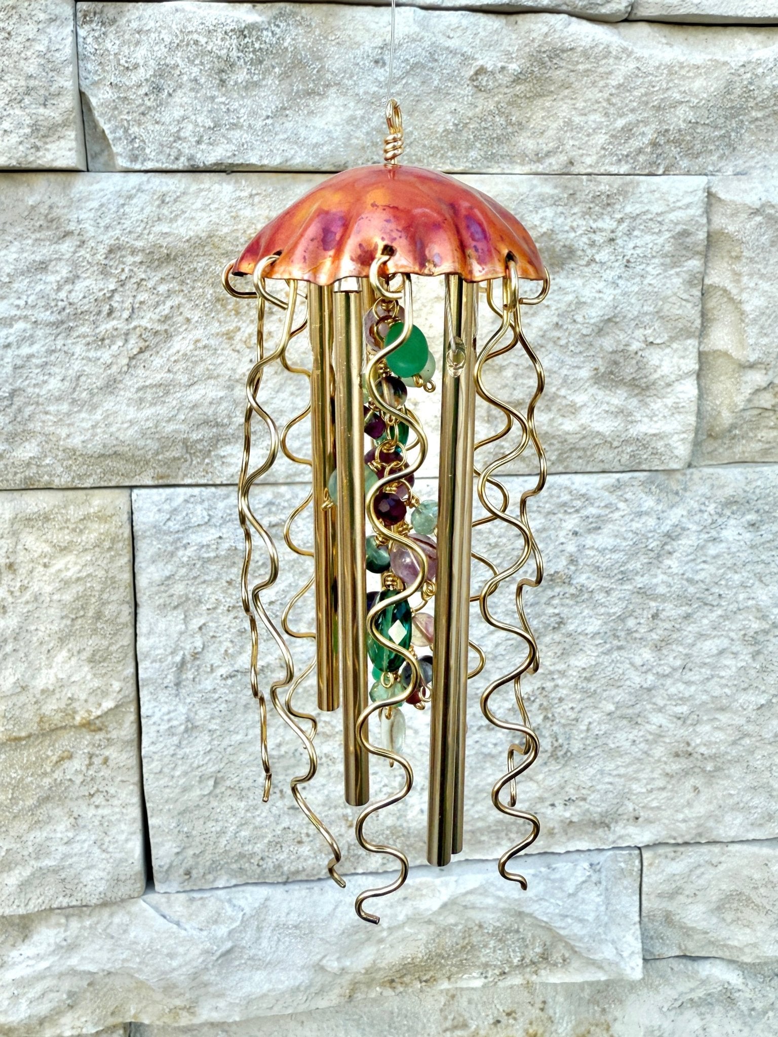 Jellyfish Wind Chime by Alison Morse at Shirley Shoppe