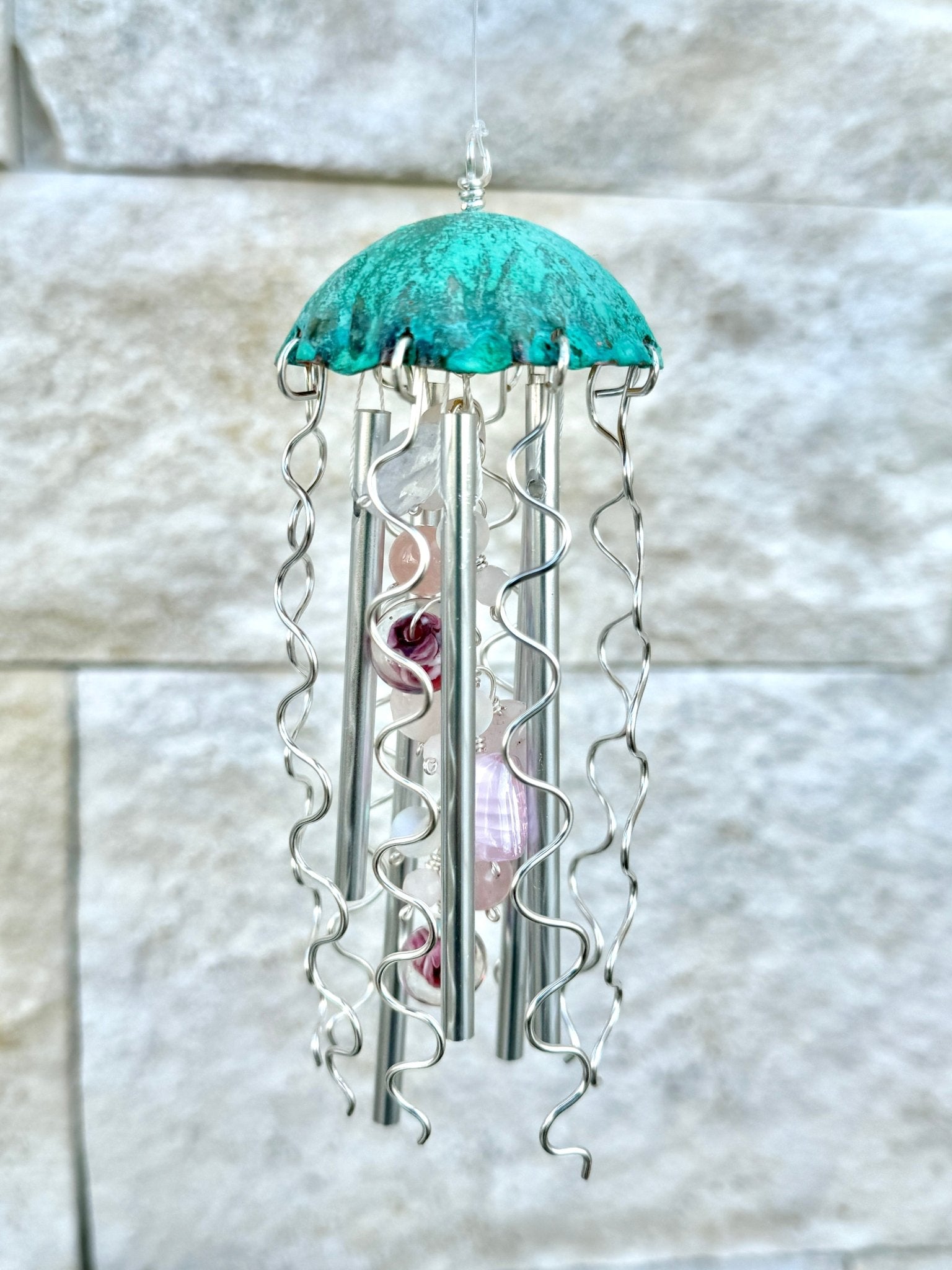 Jellyfish Wind Chime by Alison Morse at Shirley Shoppe