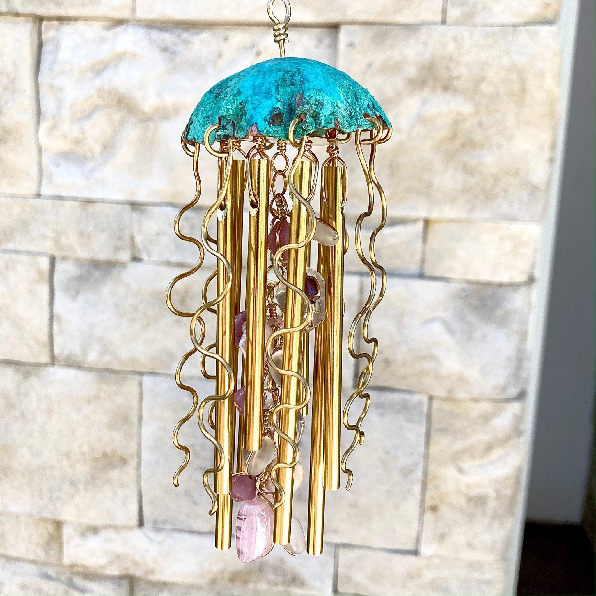 Jellyfish Wind Chime by Alison Morse at Shirley Shoppe