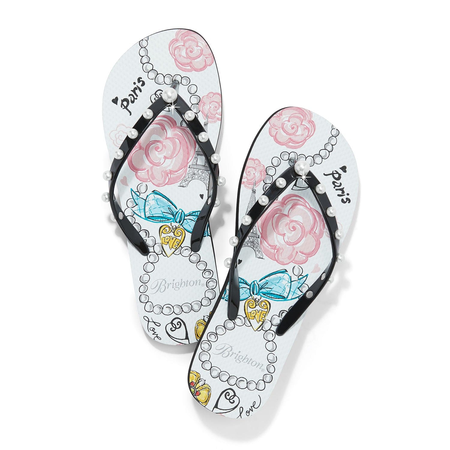 Jewels Flip Flops